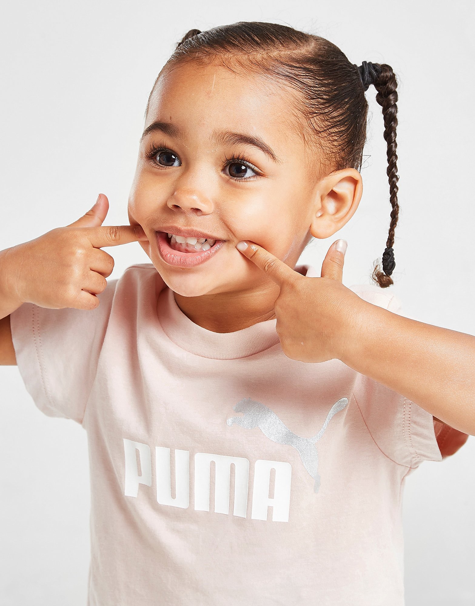 Puma Girls' Essential Crop Top Infant - Only at JD - Pink - Kids, Pink