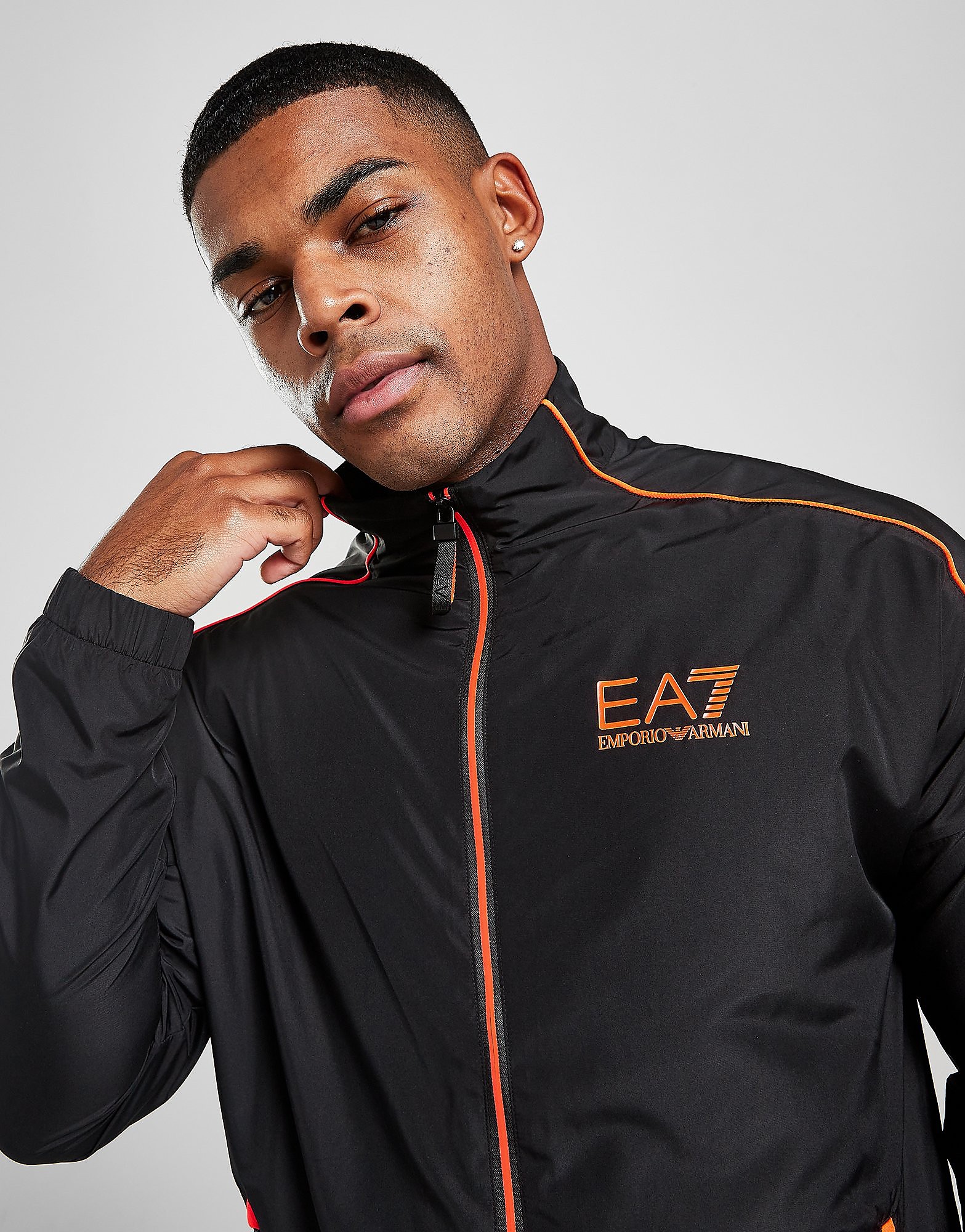 

Emporio Armani EA7 Ventus Eagle Tracksuit - Black - Mens, Black