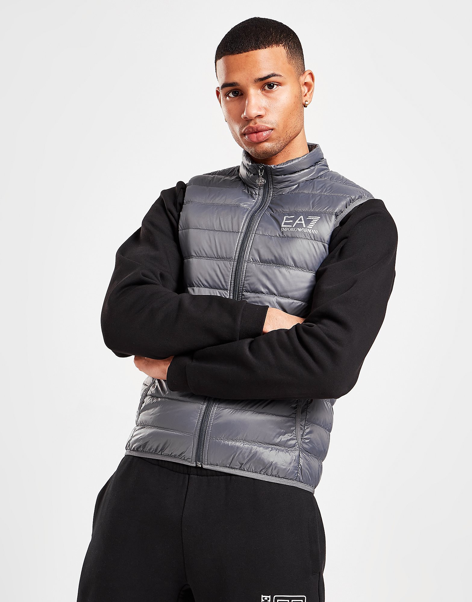

Emporio Armani EA7 Core Gilet - Grey - Mens, Grey
