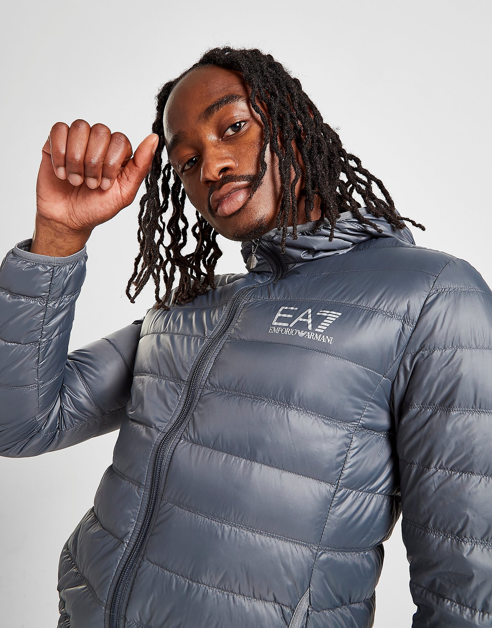 

Emporio Armani EA7 Core Bubble Jacket - Grey - Mens, Grey