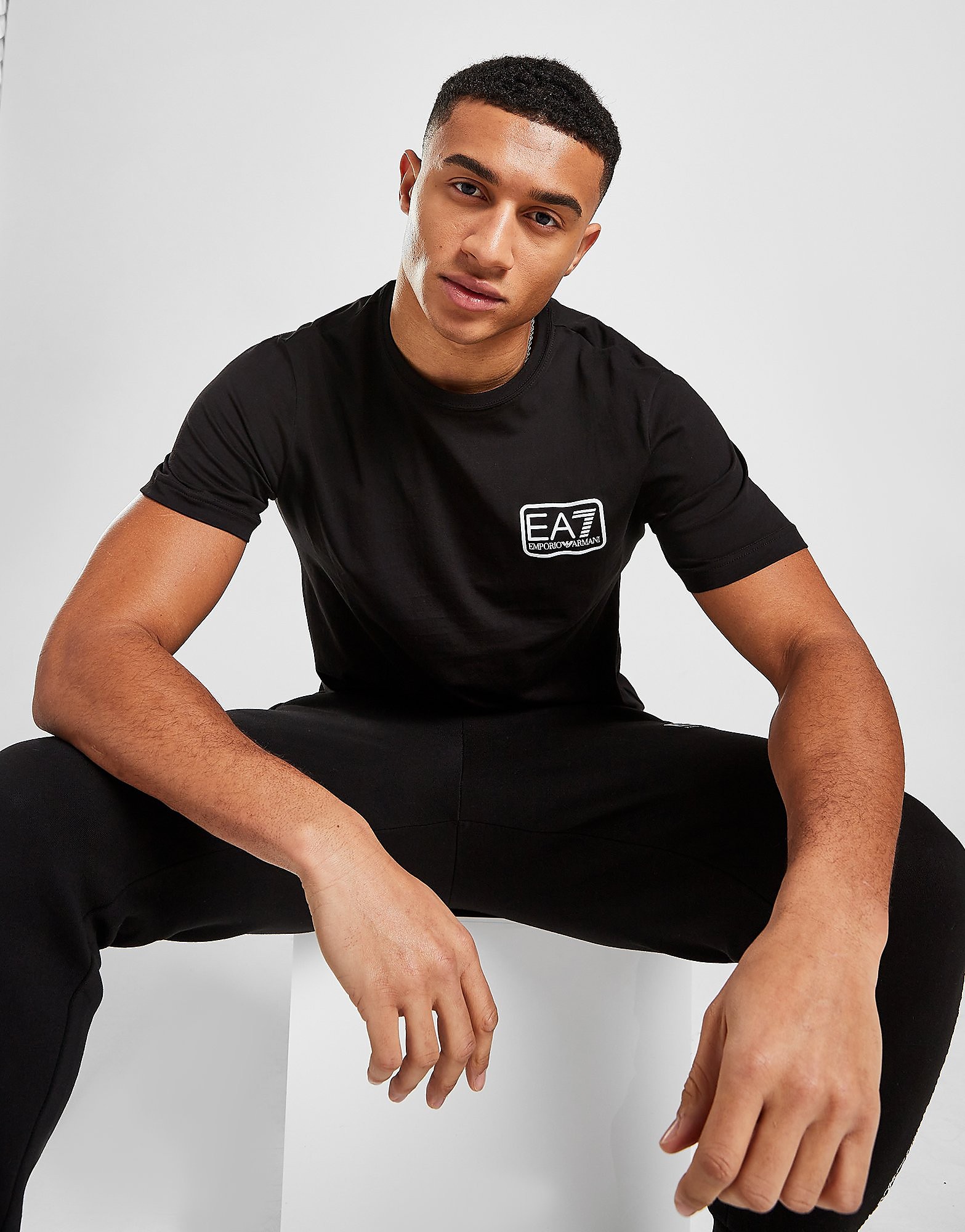 

Emporio Armani EA7 Core Box T-Shirt - Black - Mens, Black