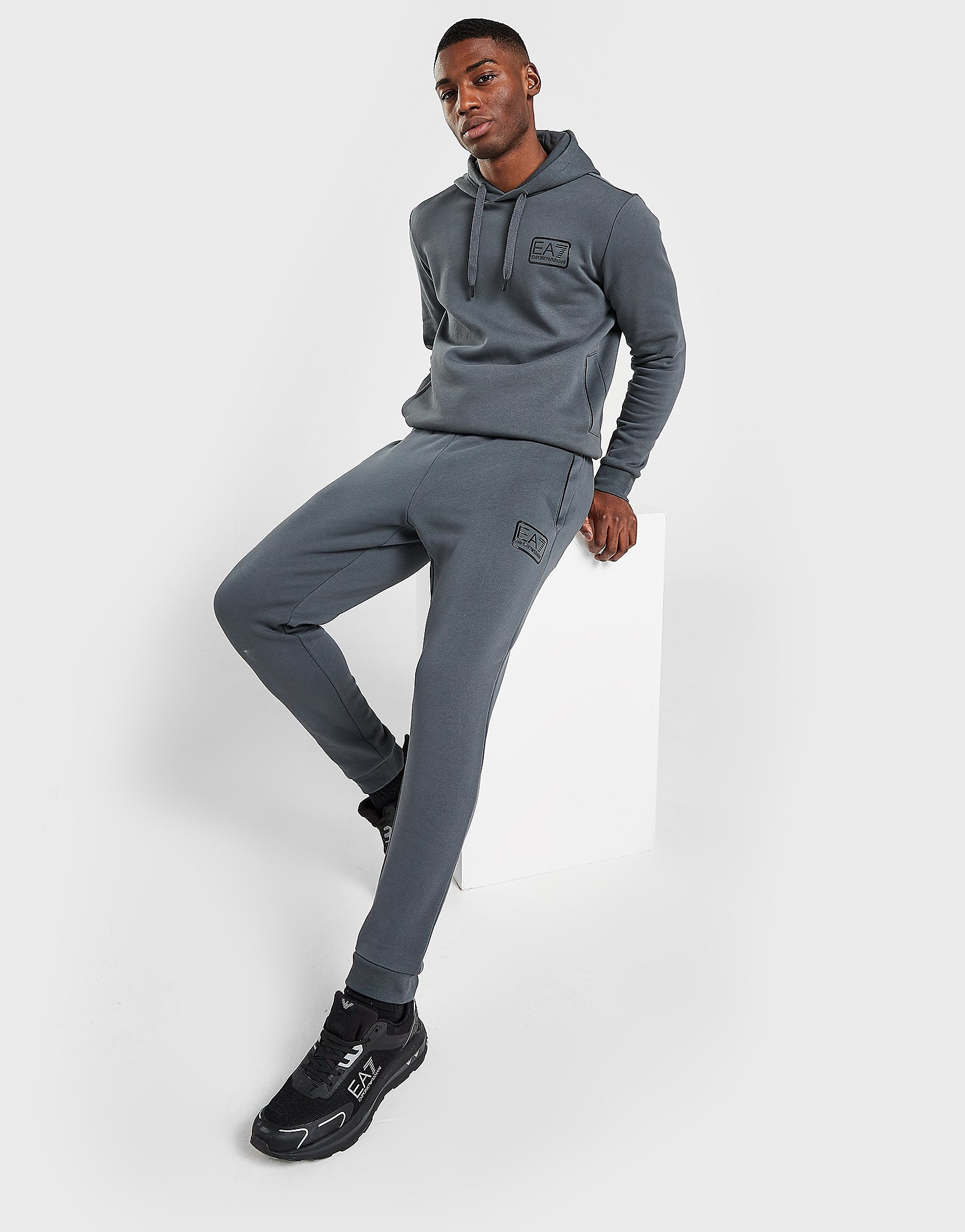 

Emporio Armani EA7 Core Box Joggers - Grey - Mens, Grey