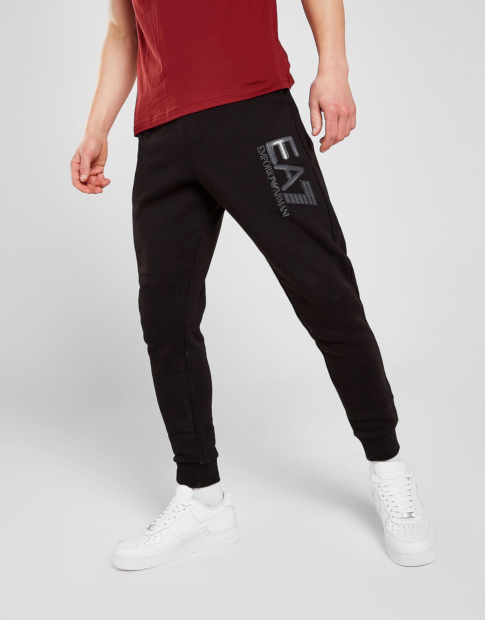 

Emporio Armani EA7 Visibility Logo Joggers - Black - Mens, Black