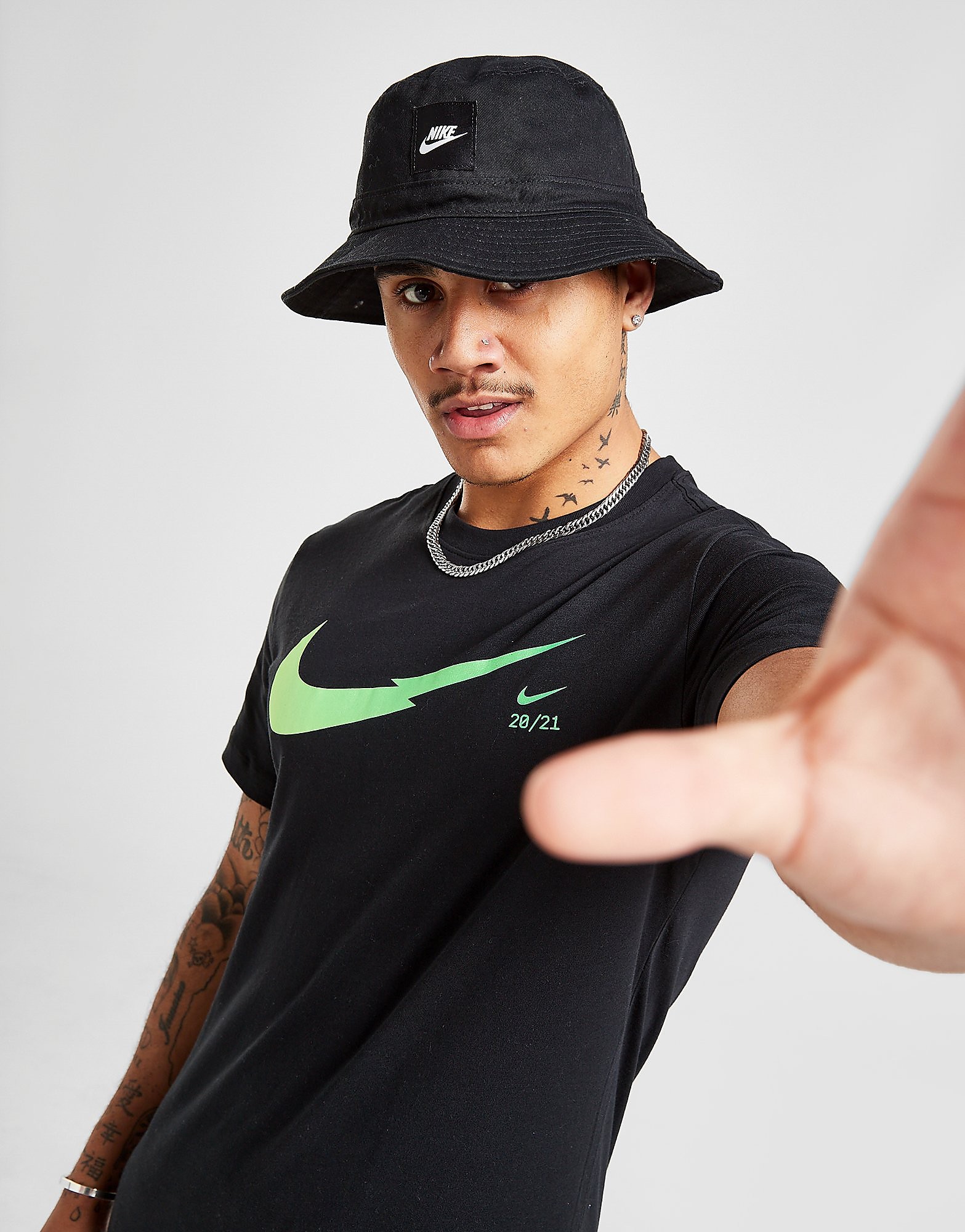 

Nike Zig T-Shirt - Black - Mens, Black