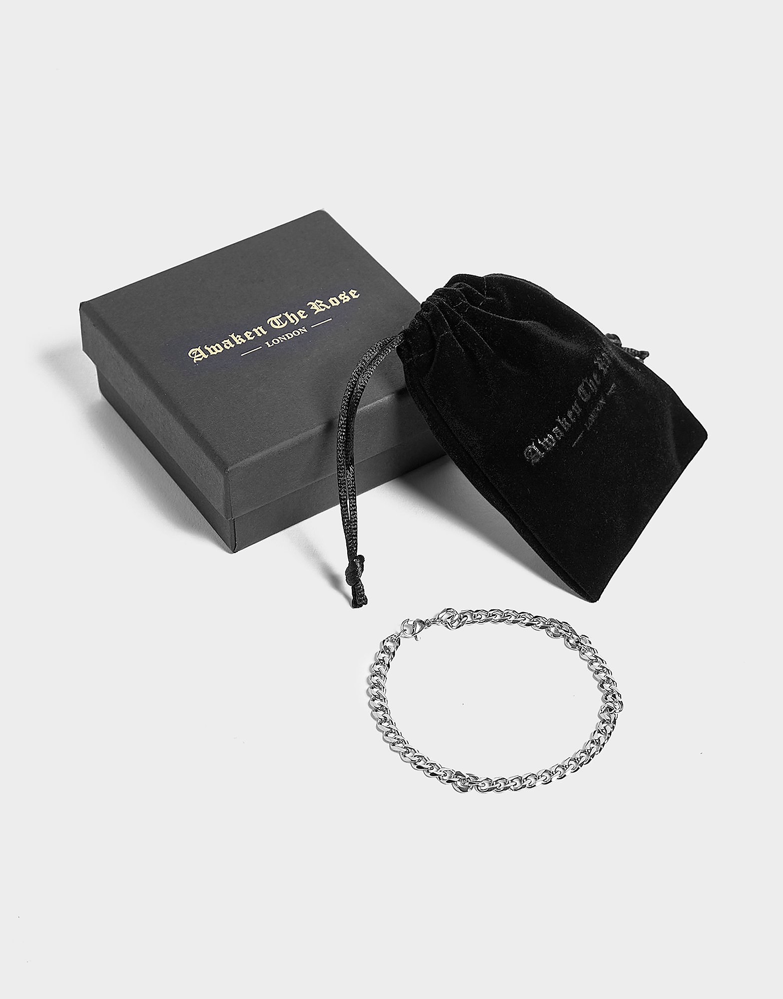 

Awaken The Rose Cuban Bracelet - Silver - Womens, Silver