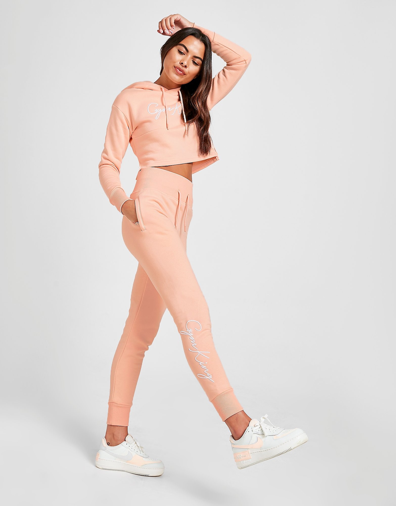 

Gym King Sky Fleece Joggers - Orange - Womens, Orange