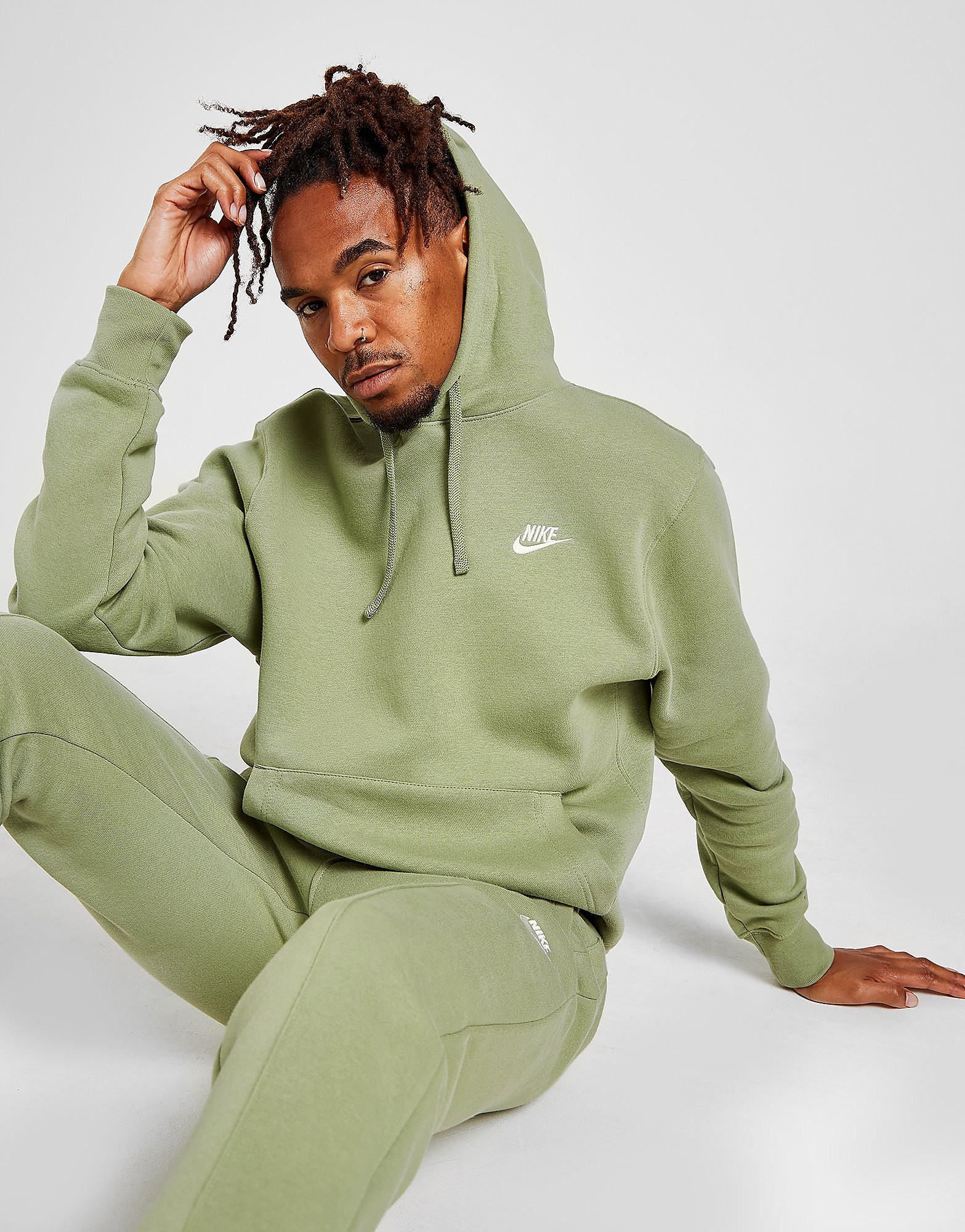 

Nike Foundation Hoodie - Green - Mens, Green