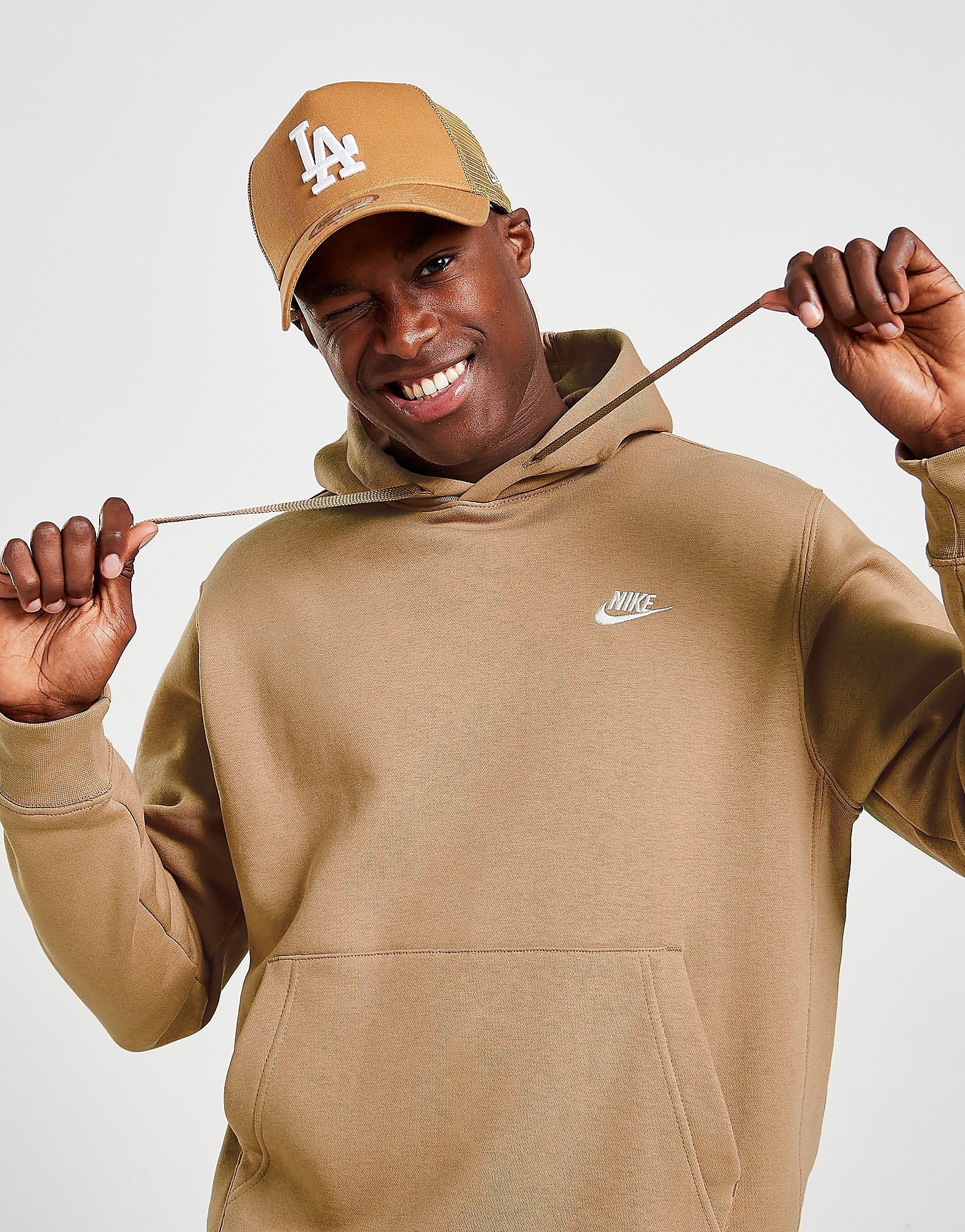 

Nike Foundation Hoodie - Brown - Mens, Brown