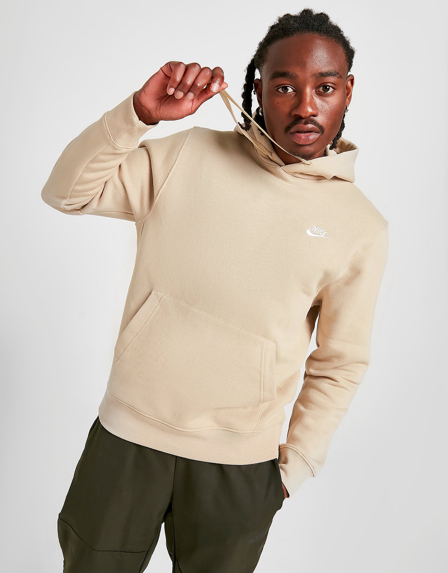 

Nike Foundation Hoodie - Beige - Mens, Beige