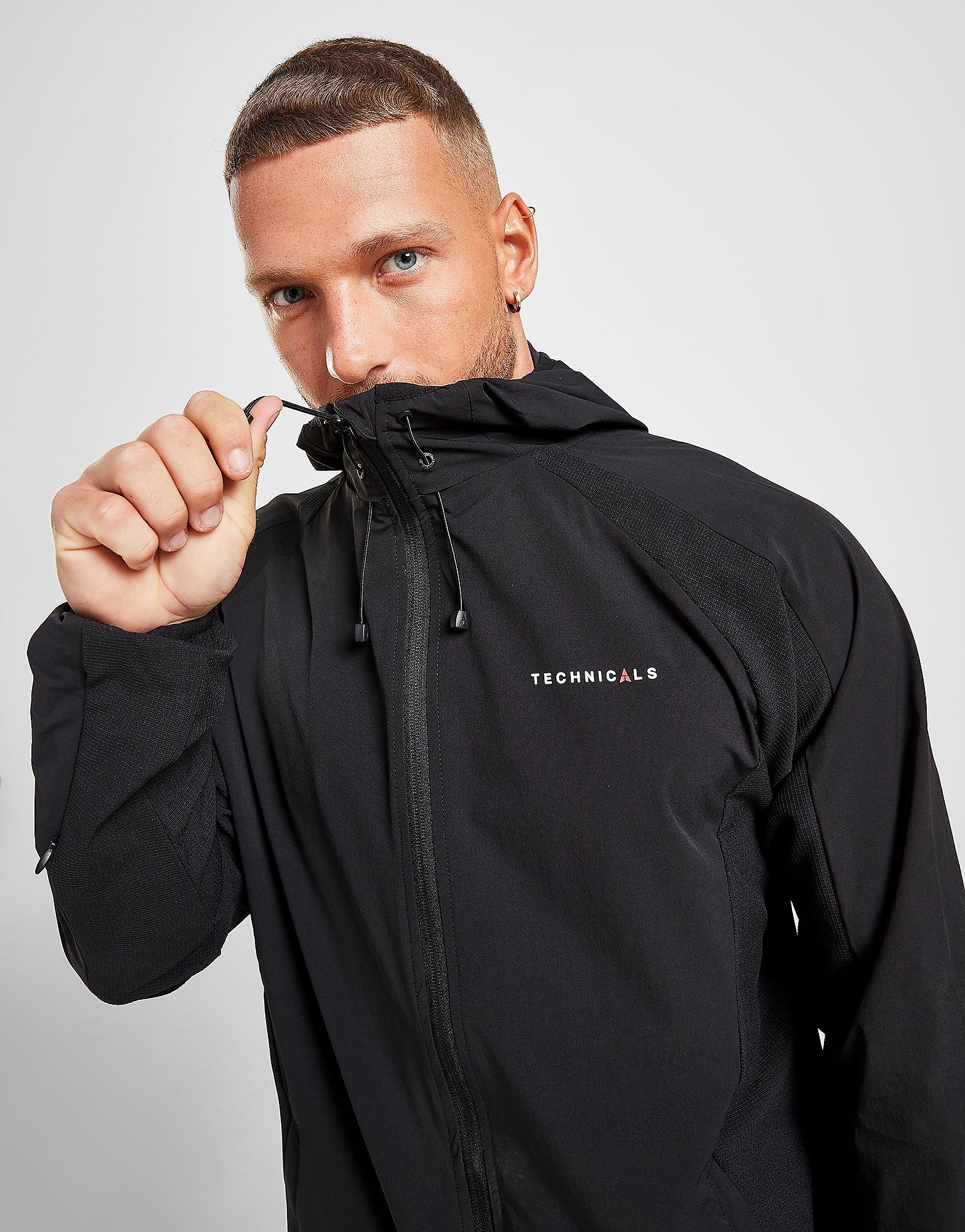 

Technicals Mountain Hoodie - Black - Mens, Black