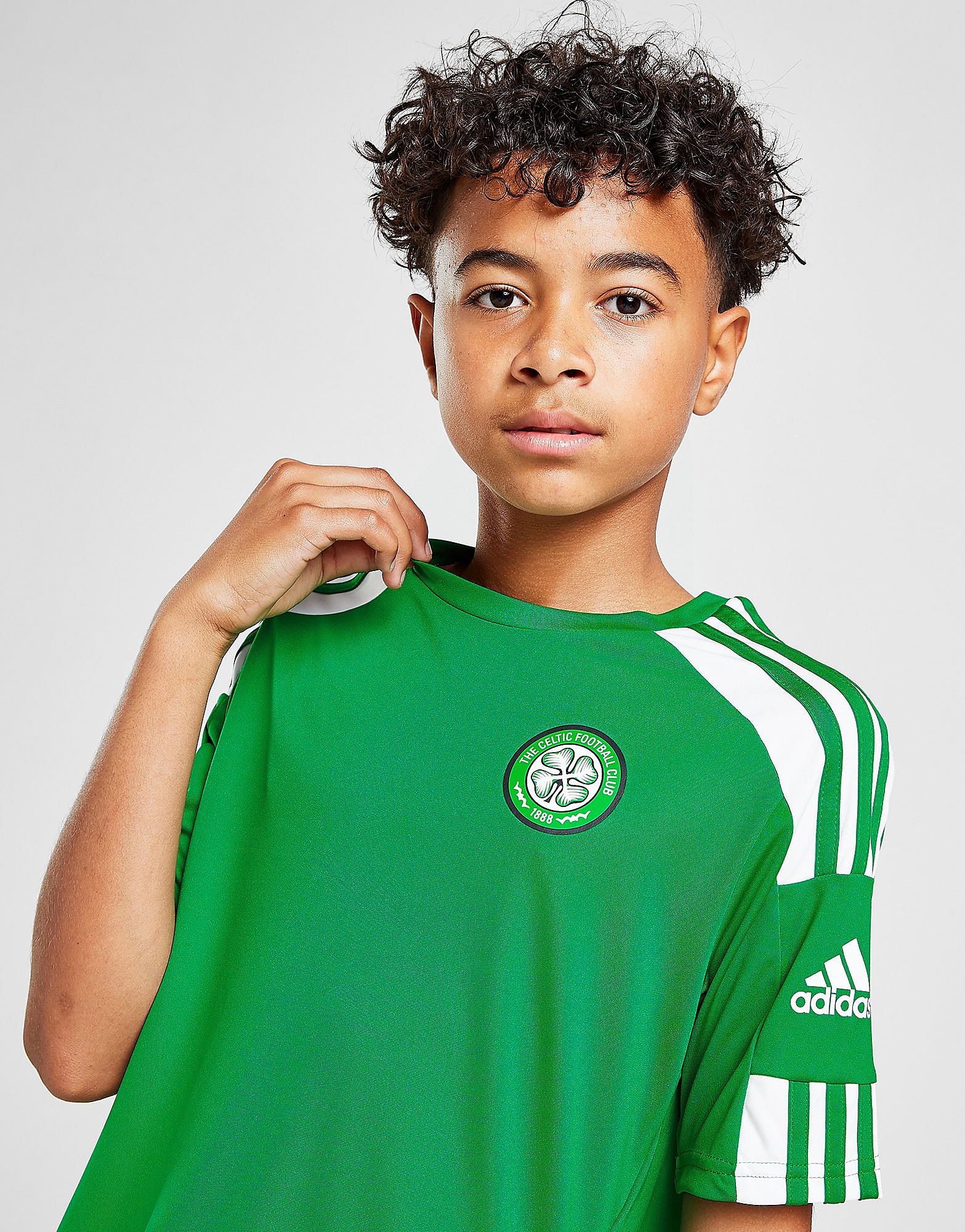 

adidas Celtic FC Squadra Shirt Junior - Green - Kids, Green