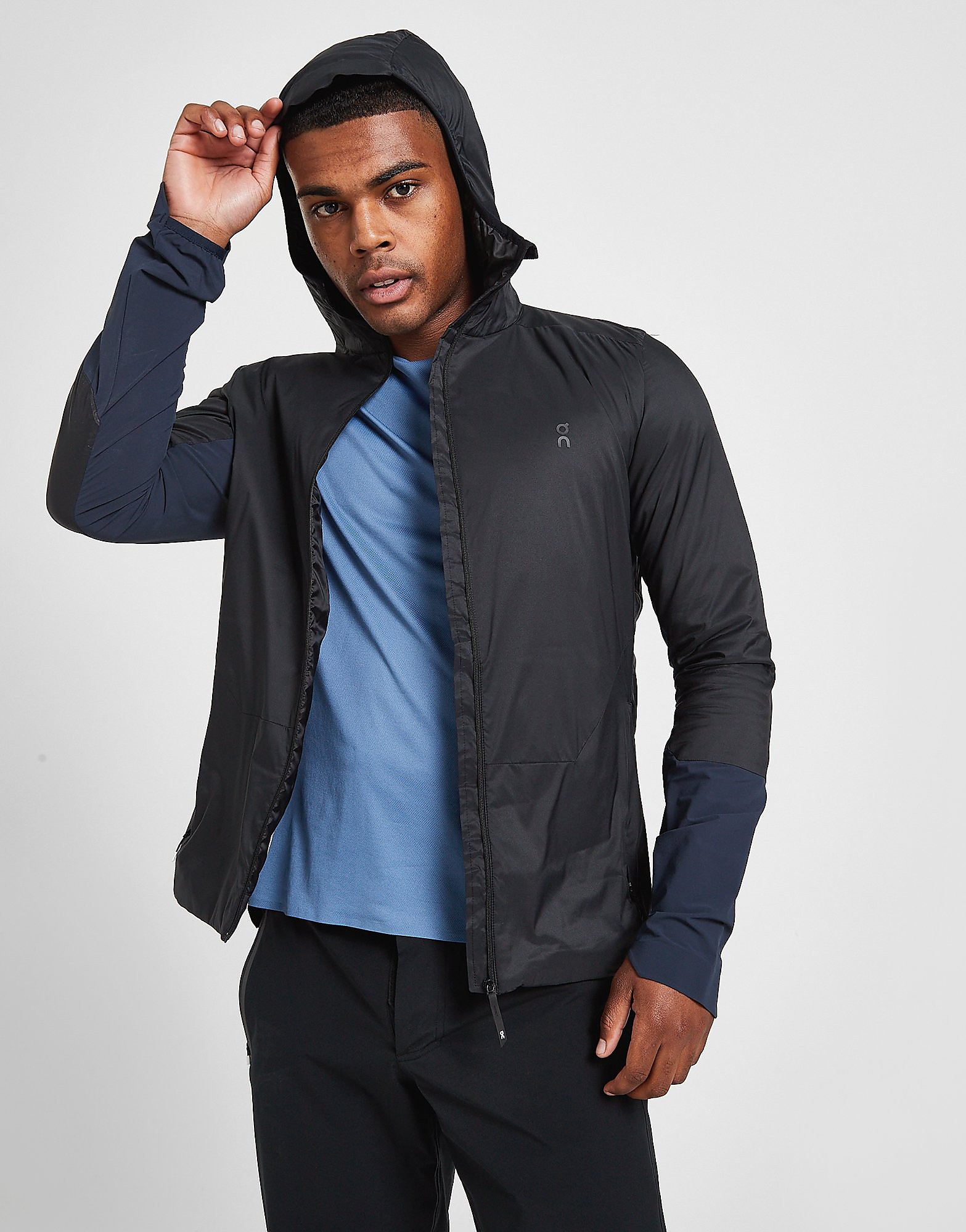 

On Running Insulated Jacket - Black/Navy - Mens, Black/Navy
