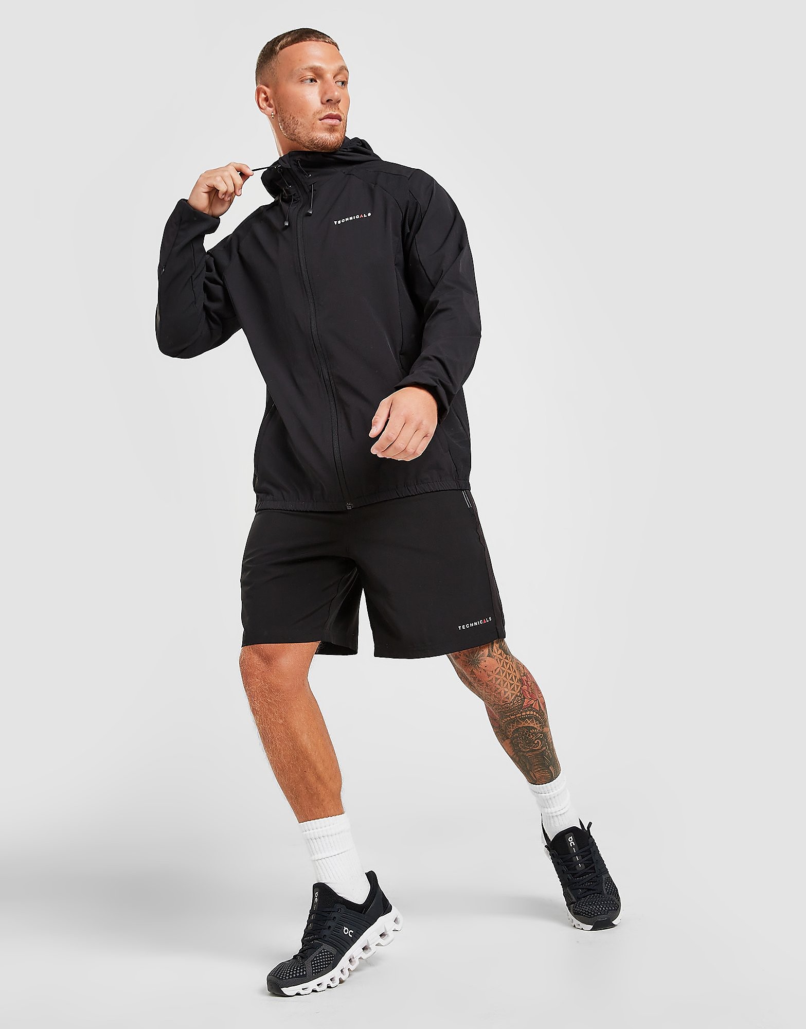 

Technicals Rise Shorts - Only at JD - Black - Mens, Black