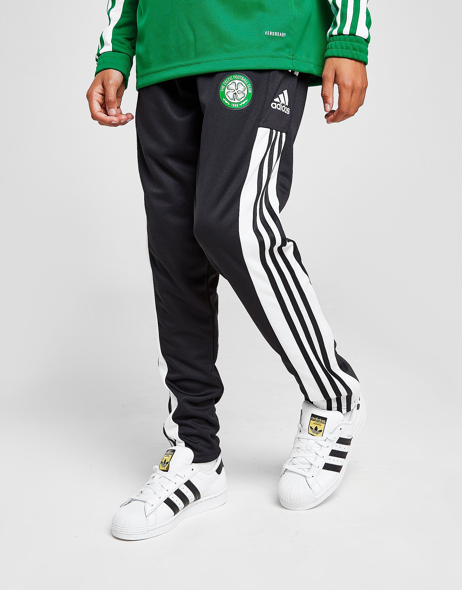

adidas Celtic FC Squadra Track Pants Junior - Black - Kids, Black