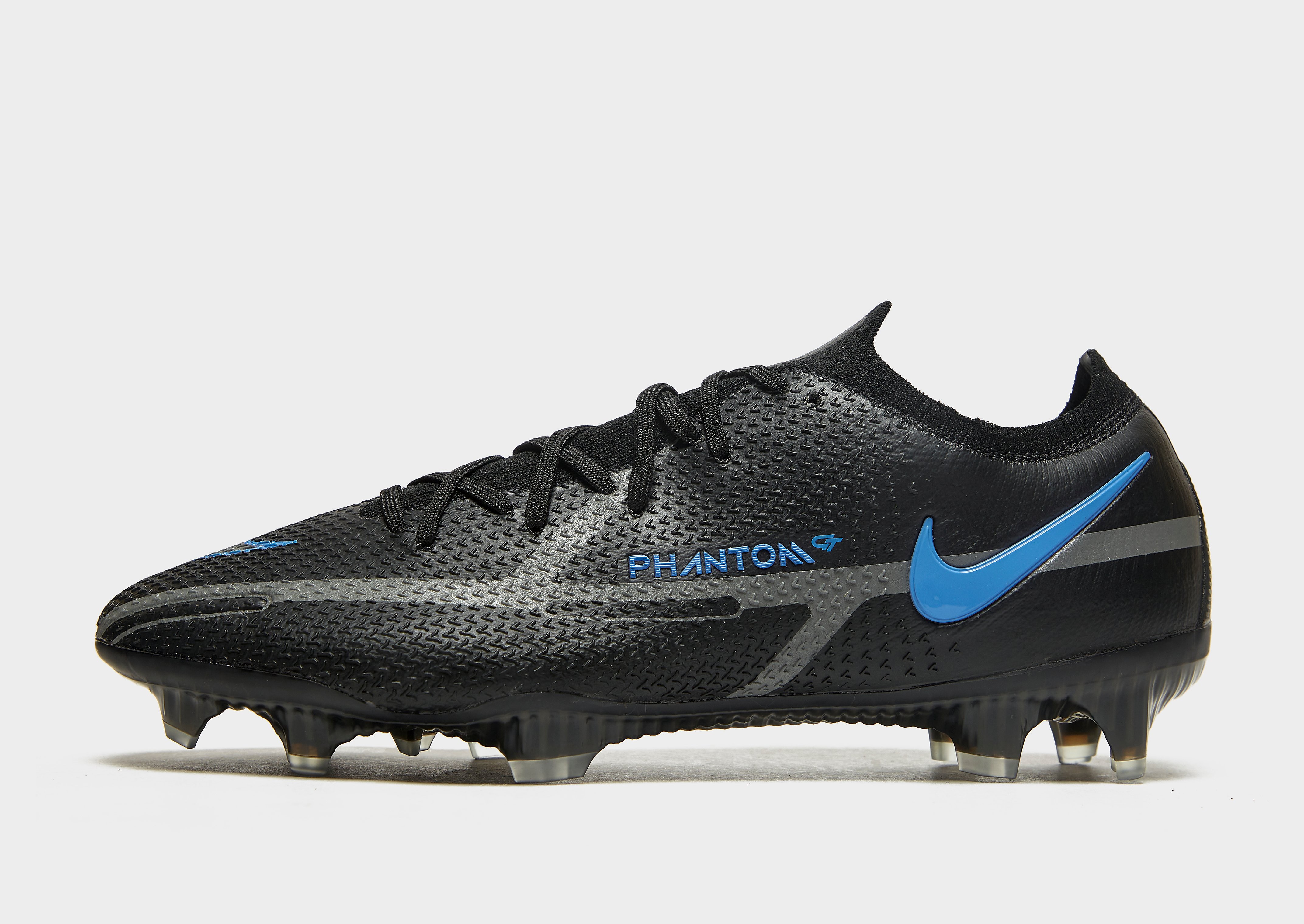 

Nike Black x Prism Phantom GT2 Elite FG - Black/Iron Grey/Black/Blue - Womens, Black/Iron Grey/Black/Blue