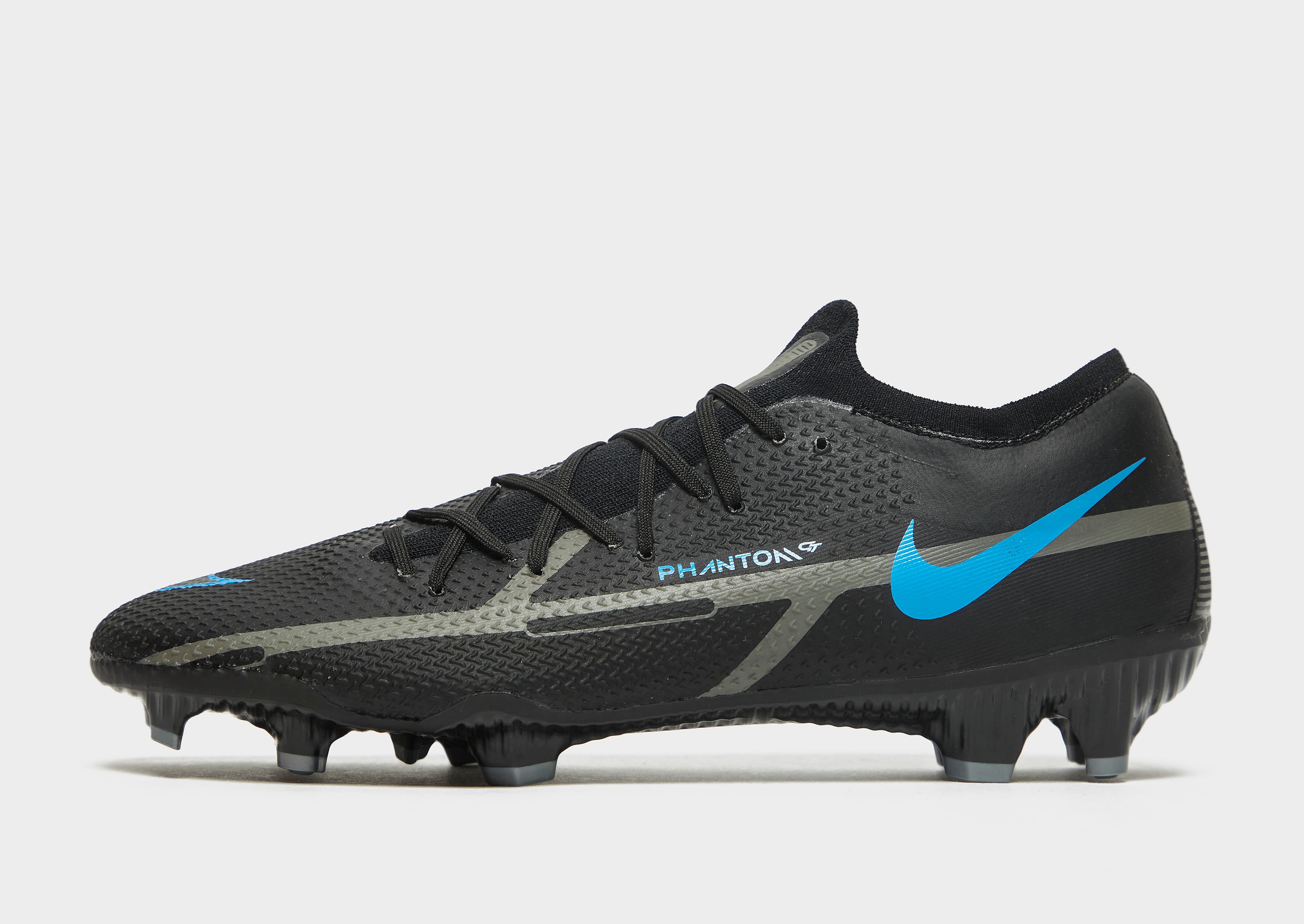 

Nike Phantom GT2 Pro FG - Black/Metallic Bomber Grey/Iron Grey - Womens, Black/Metallic Bomber Grey/Iron Grey