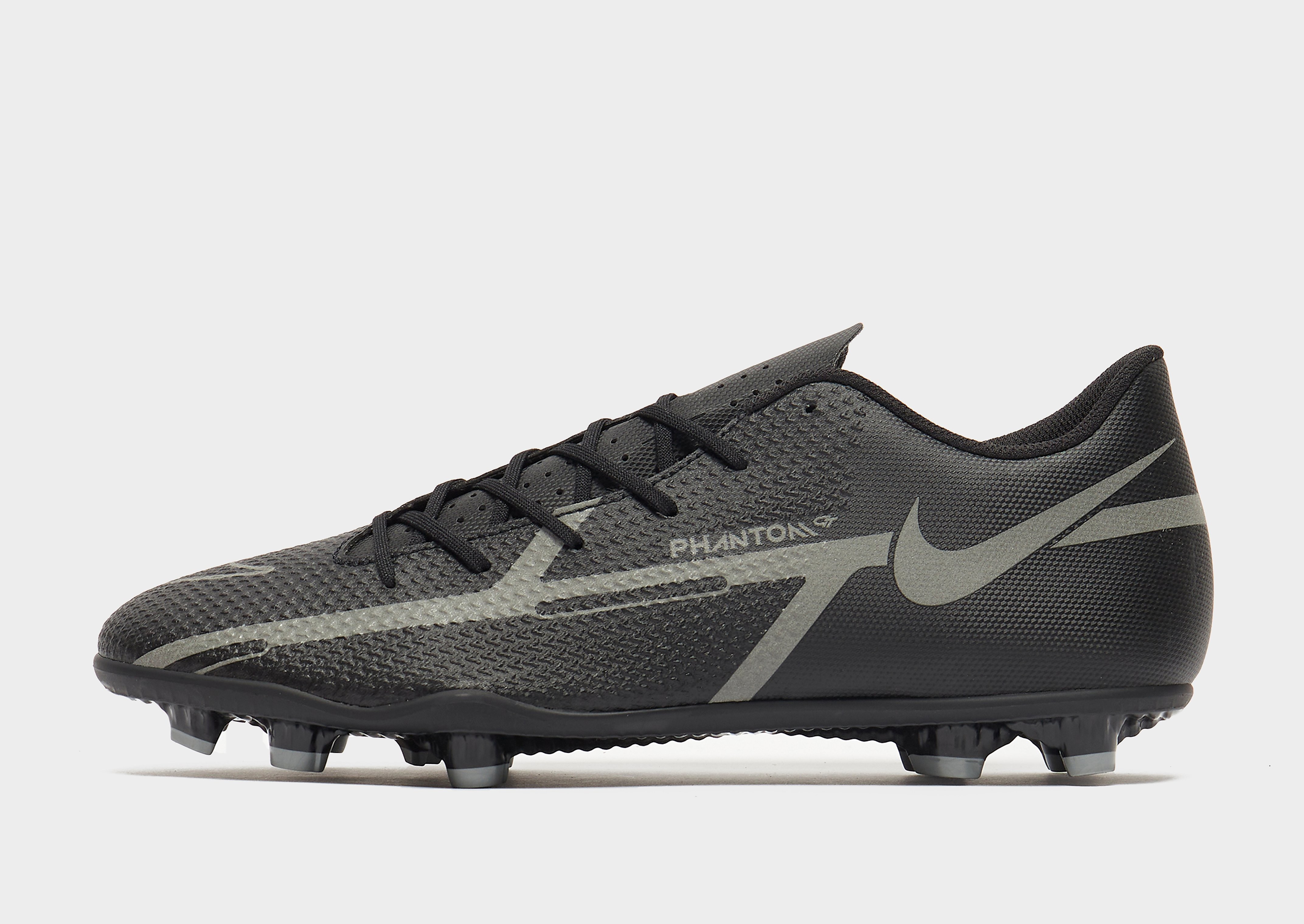 

Nike Phantom GT2 Club FG - Black/Metallic Bomber Grey/Iron Grey - Womens, Black/Metallic Bomber Grey/Iron Grey