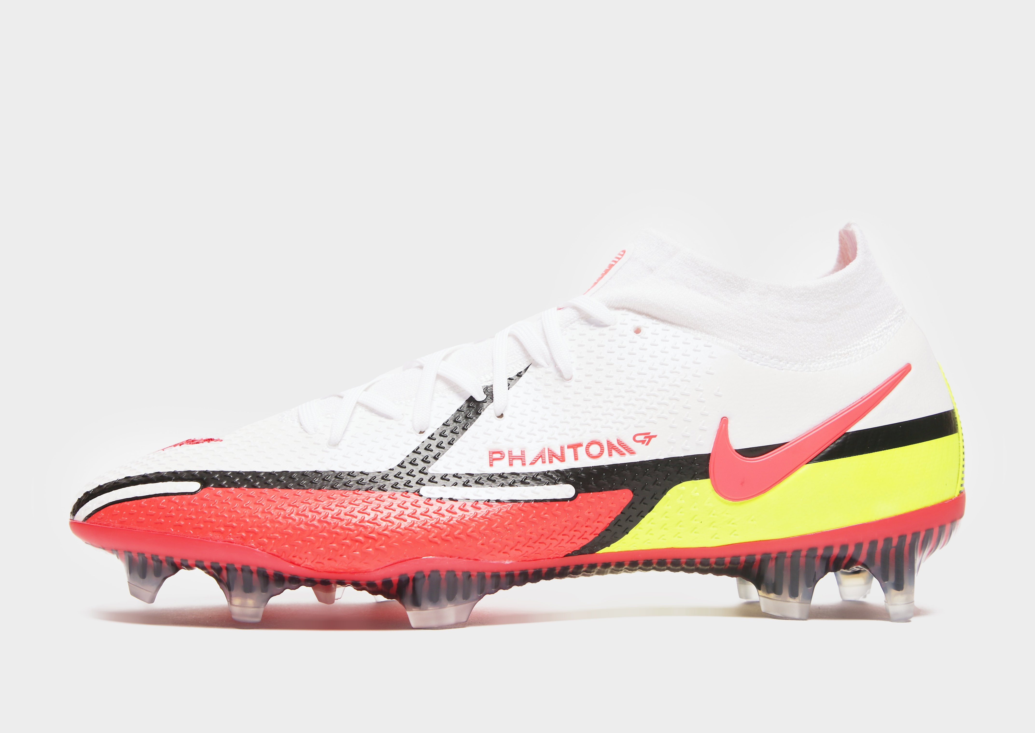 

Nike Phantom GT2 Elite Dynamic Fit FG - White/Red - Mens, White/Red