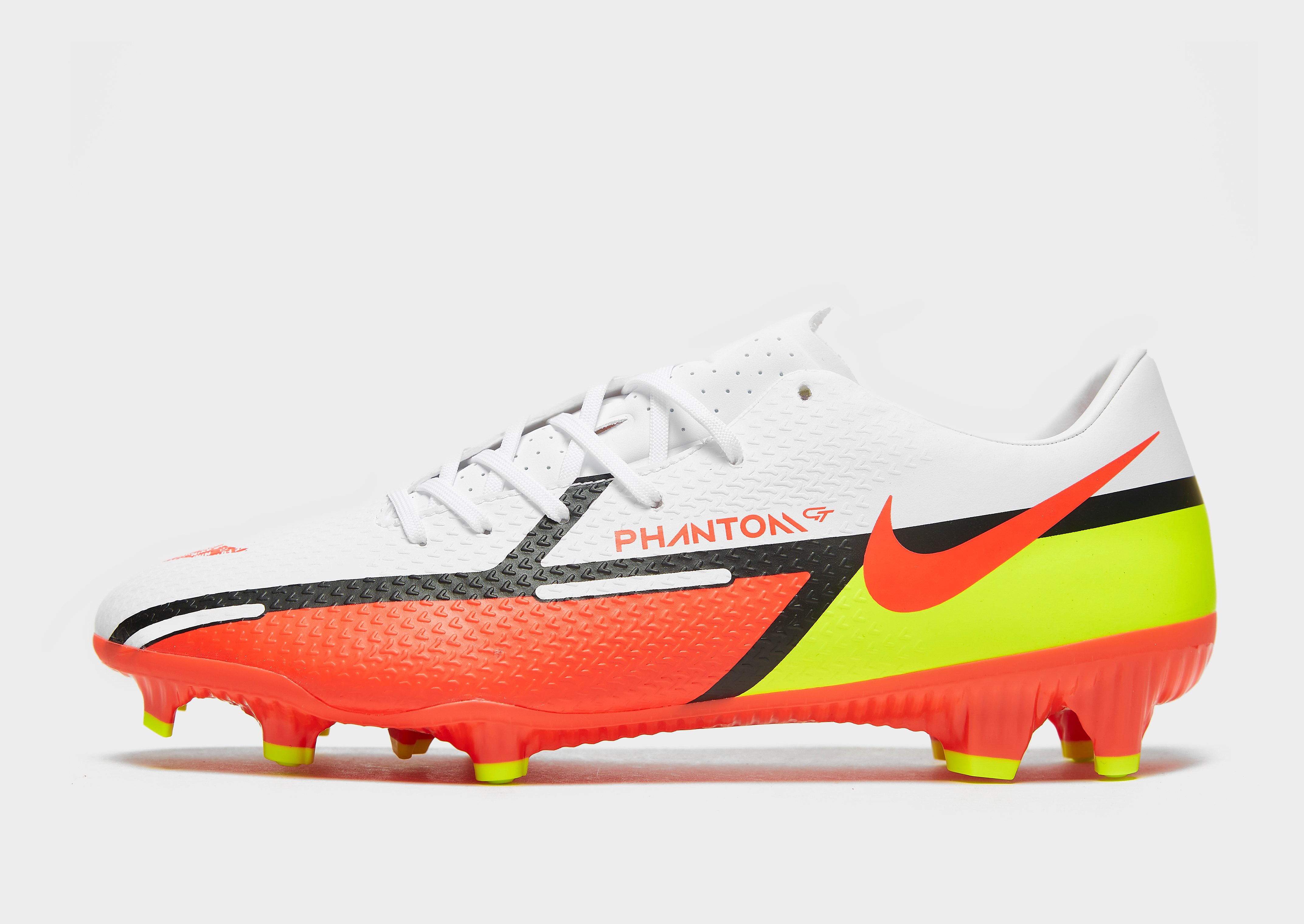 

Nike Phantom GT2 Academy FG - White/Volt/Bright Crimson/Orange - Mens, White/Volt/Bright Crimson/Orange