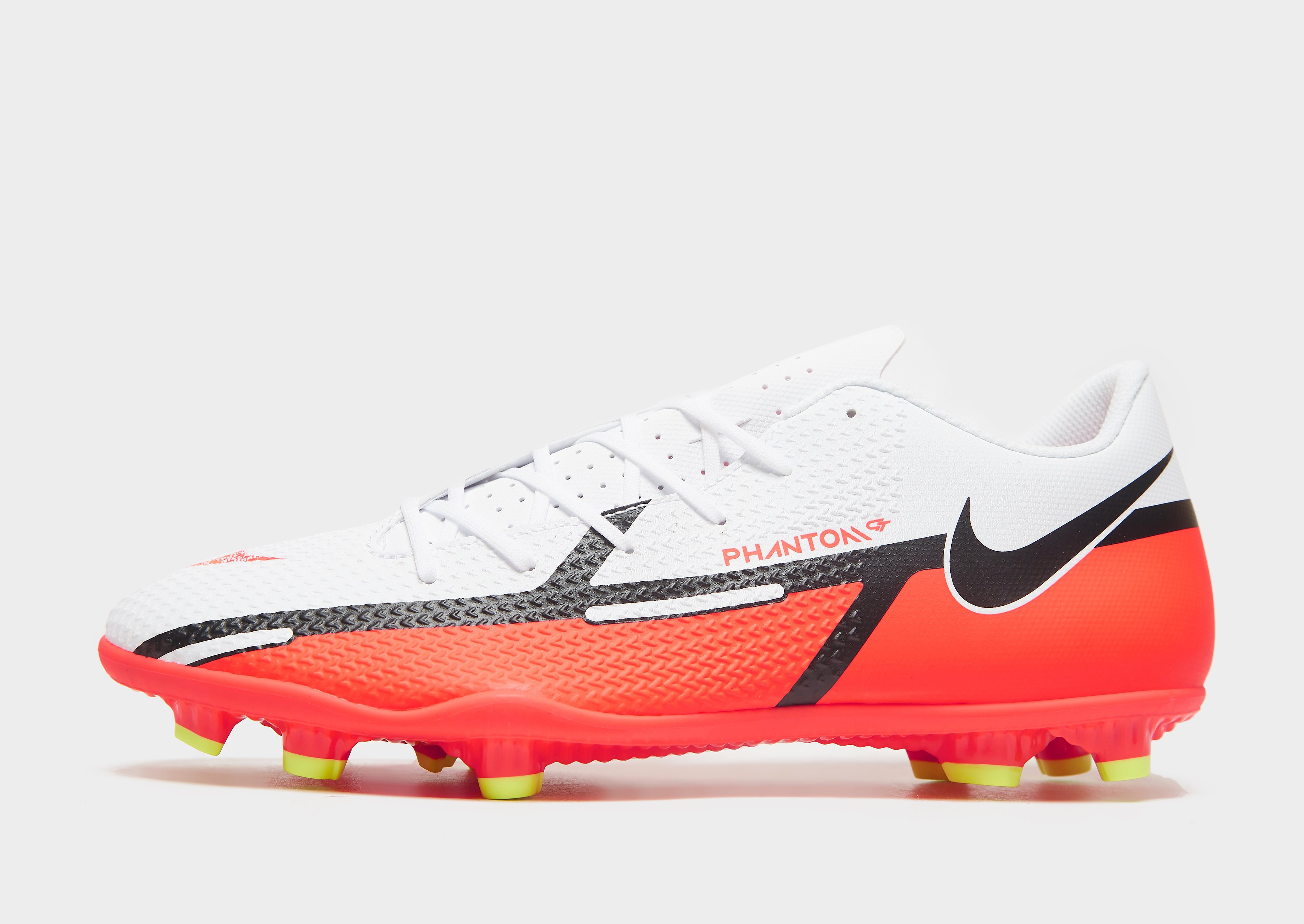 

Nike Phantom GT2 Club MG - White/Volt/Bright Crimson - Mens, White/Volt/Bright Crimson