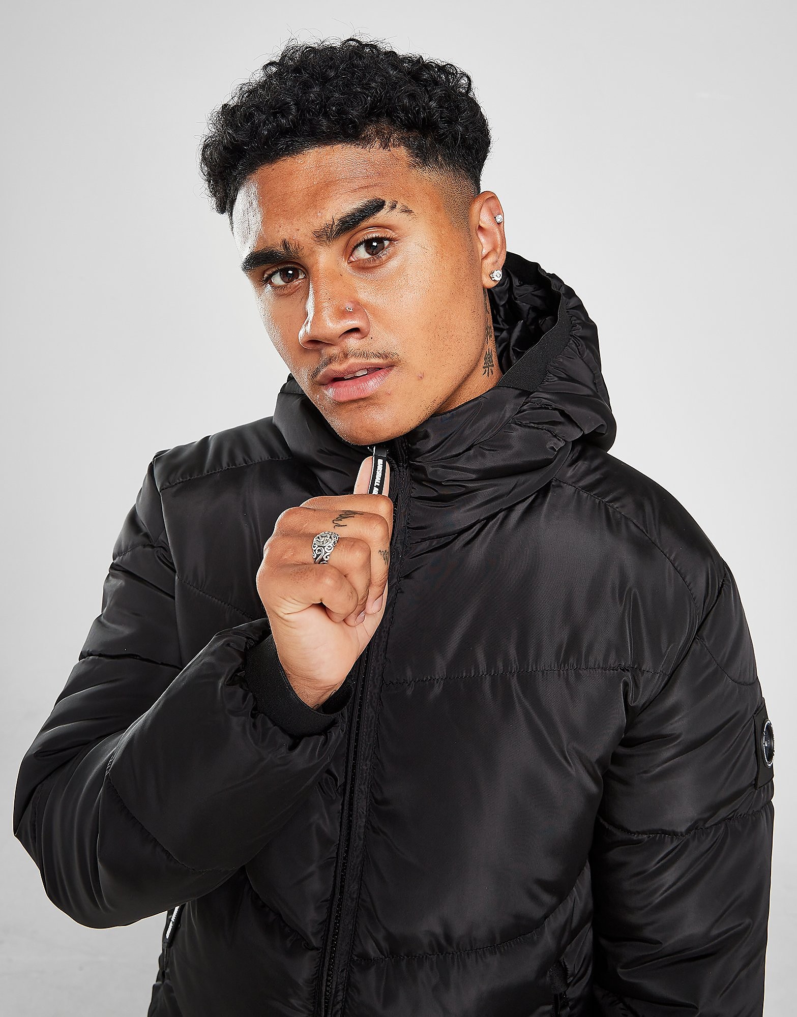 

Marshall Artist Paninaro Jacket - Black - Mens, Black
