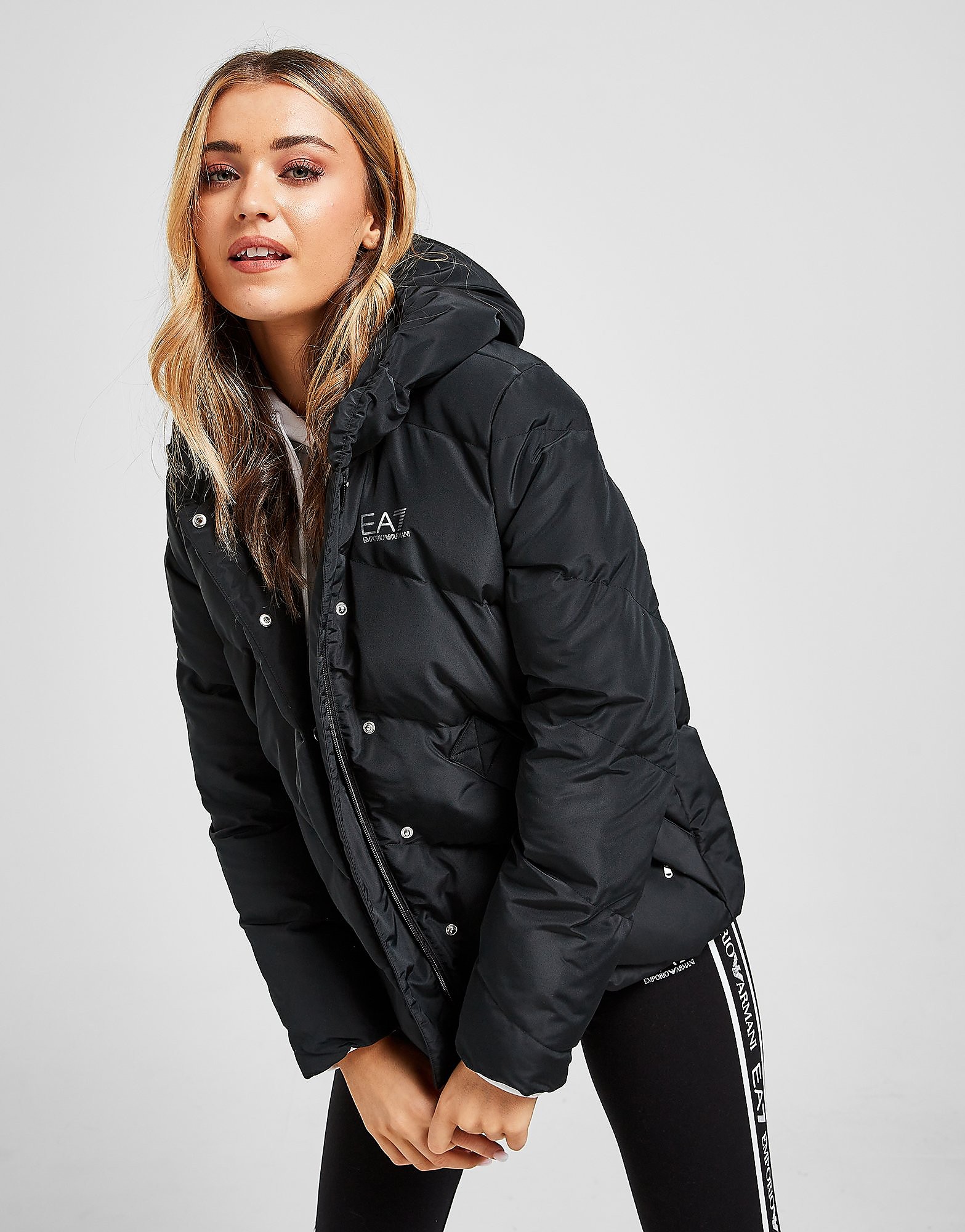 

Emporio Armani EA7 Mountain Padded Jacket - Black - Womens, Black