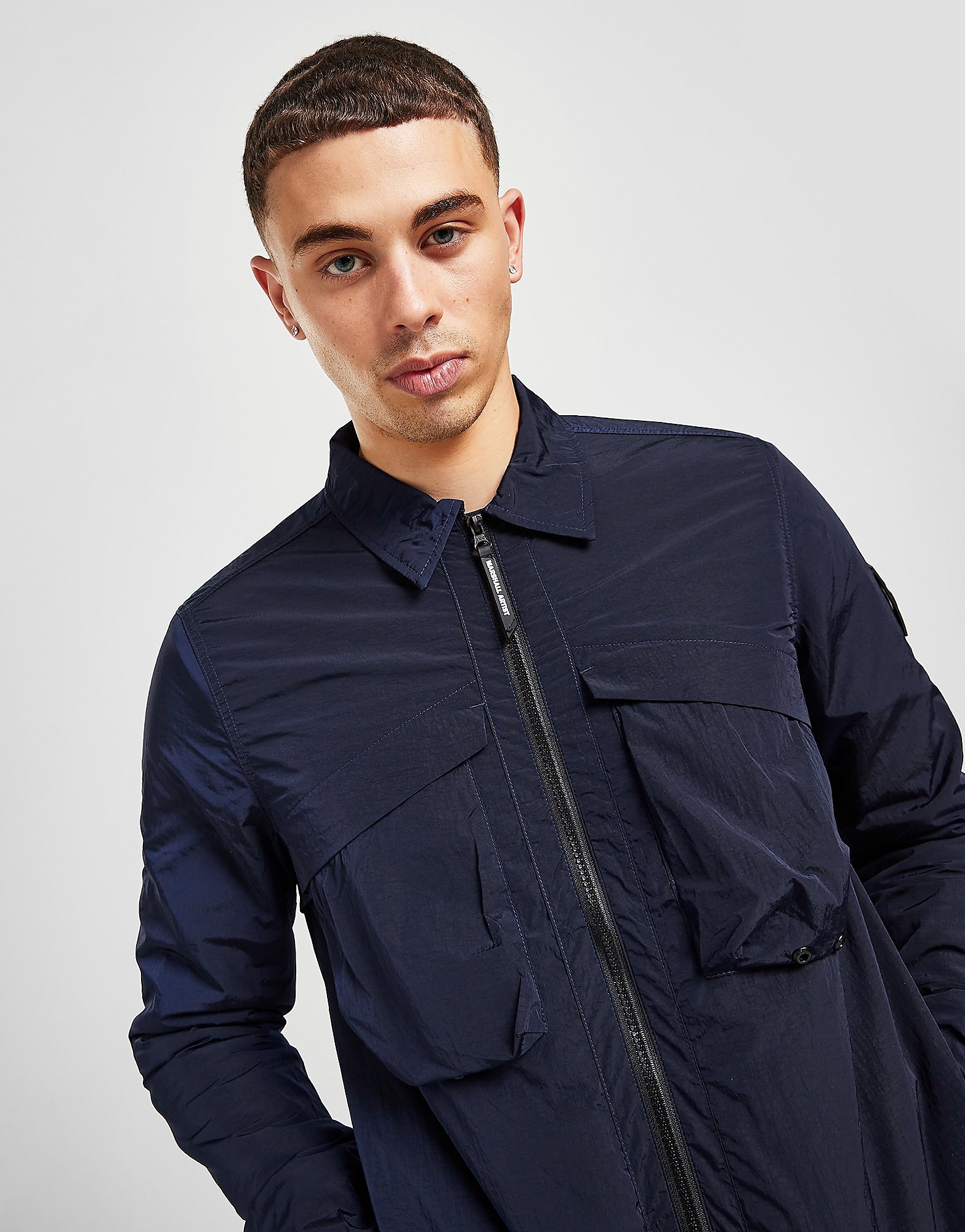 

Marshall Artist Molecular Overshirt - Blue - Mens, Blue