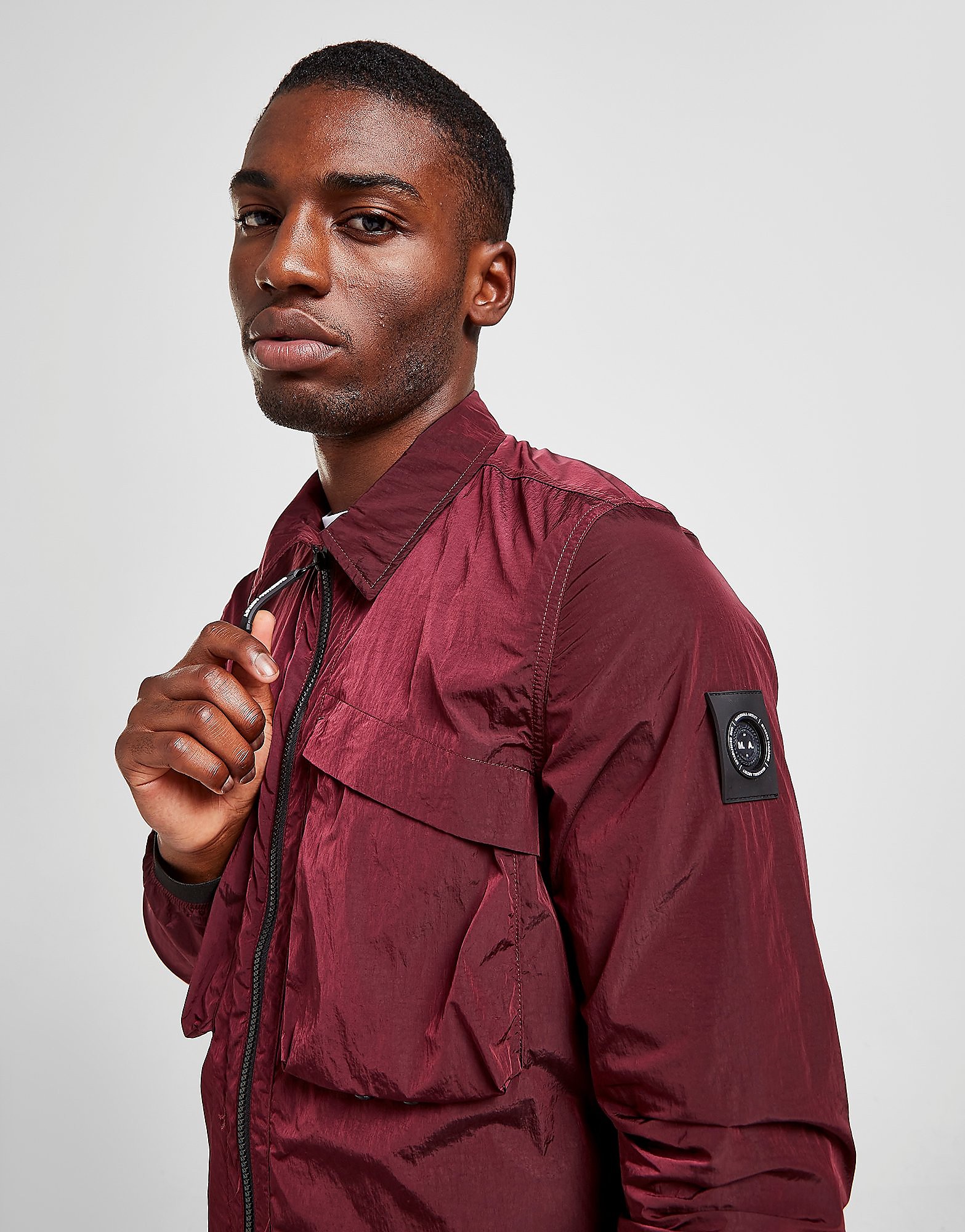 

Marshall Artist Molecular Overshirt - Red - Mens, Red