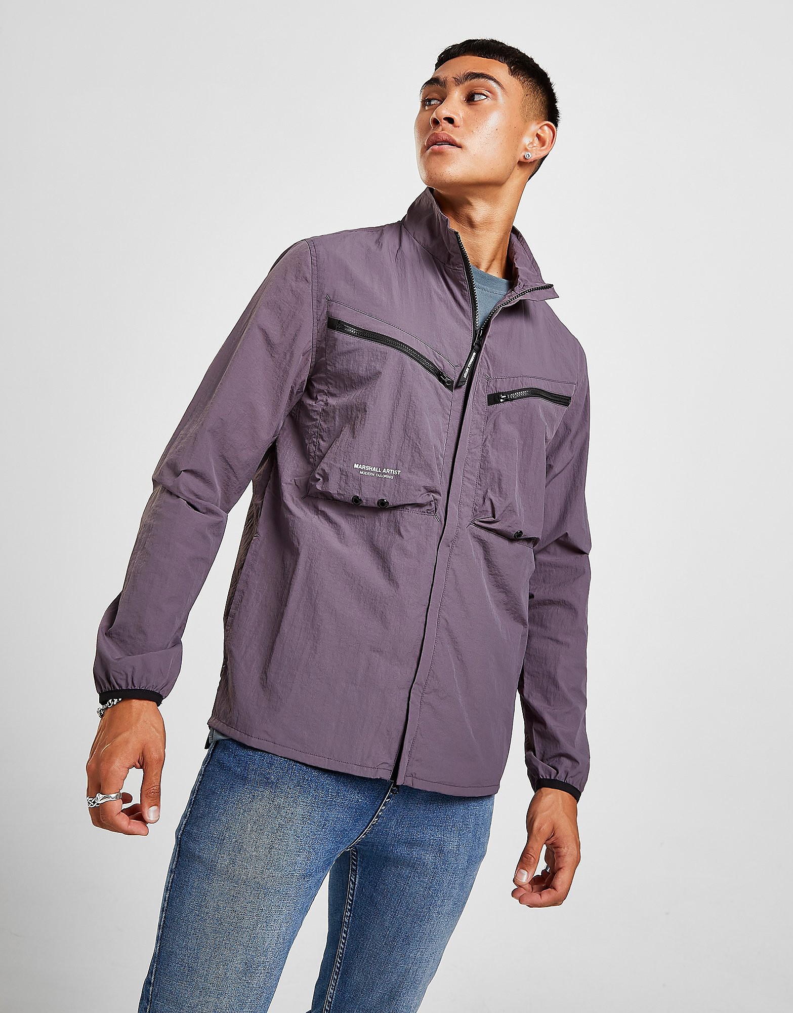 

Marshall Artist Airscape Overshirt - Purple - Mens, Purple