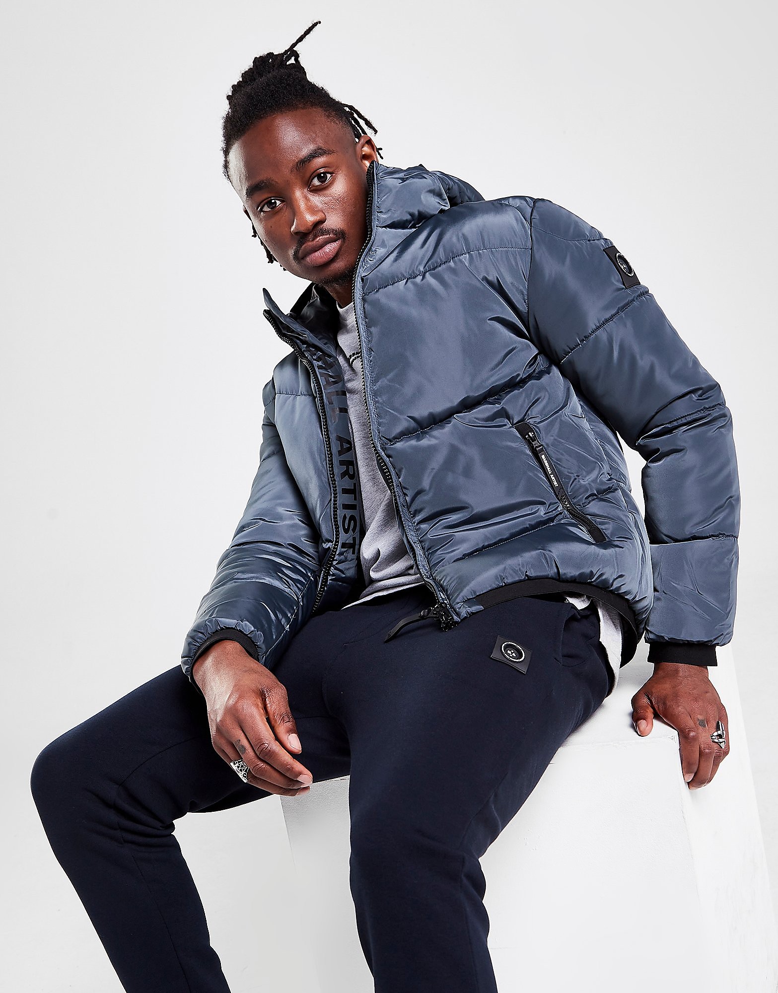 

Marshall Artist Paninaro Jacket - Grey - Mens, Grey