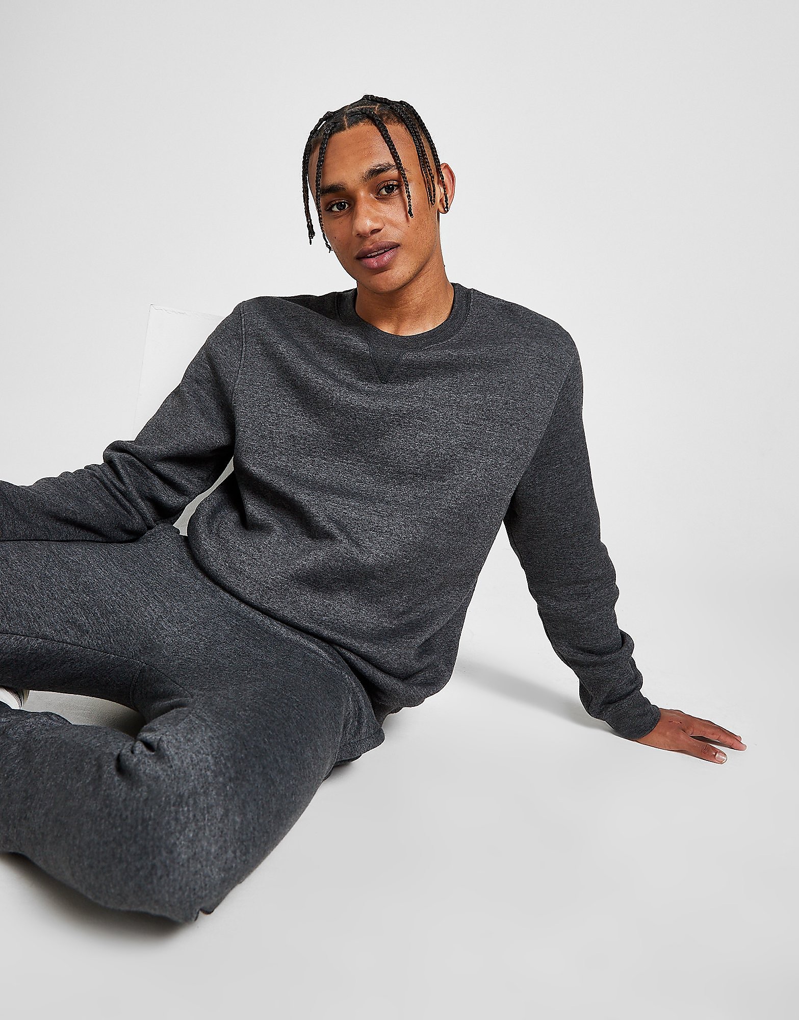 

Sustainable Essentials Cranwood Crew Sweatshirt - Grey - Mens, Grey