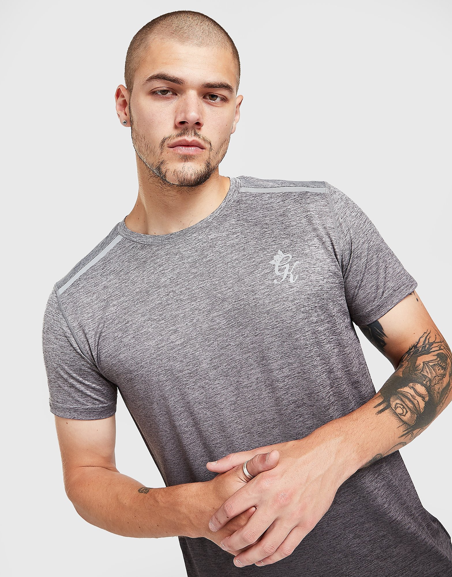 

Gym King Gradient Poly T-Shirt - Grey - Mens, Grey