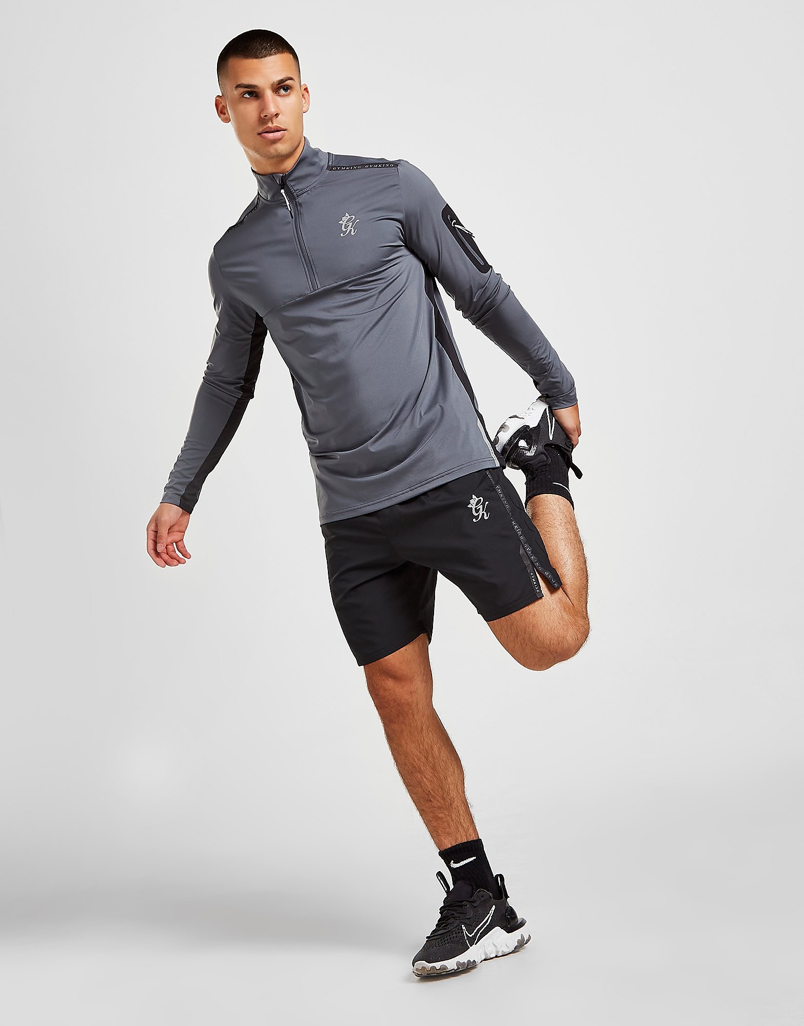

Gym King Tape Shorts - Only at JD - Black - Mens, Black