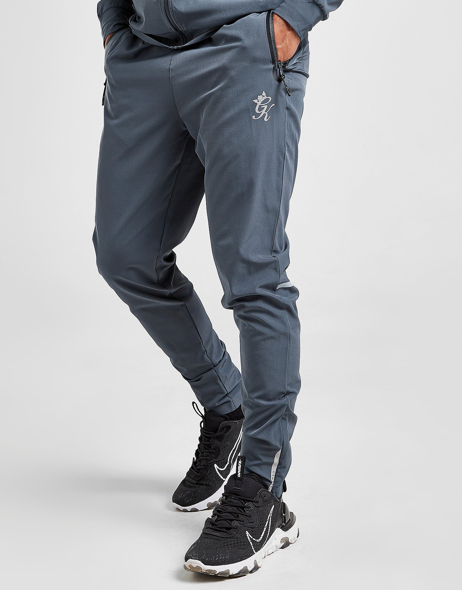 

Gym King Inline Woven Track Pants - Grey - Mens, Grey