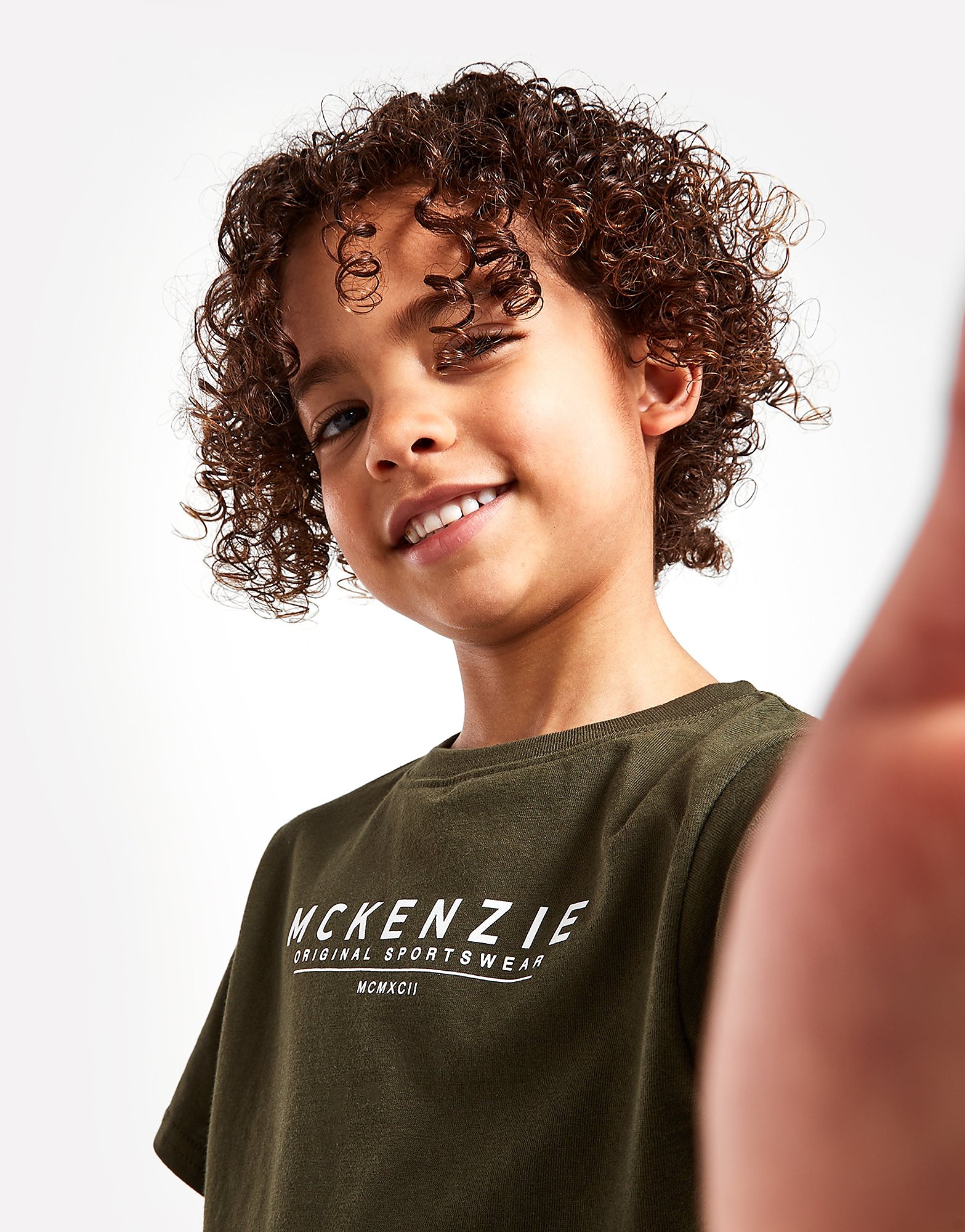 

McKenzie Mini Essential Large Logo T-Shirt Children - Only at JD - Green - Kids, Green