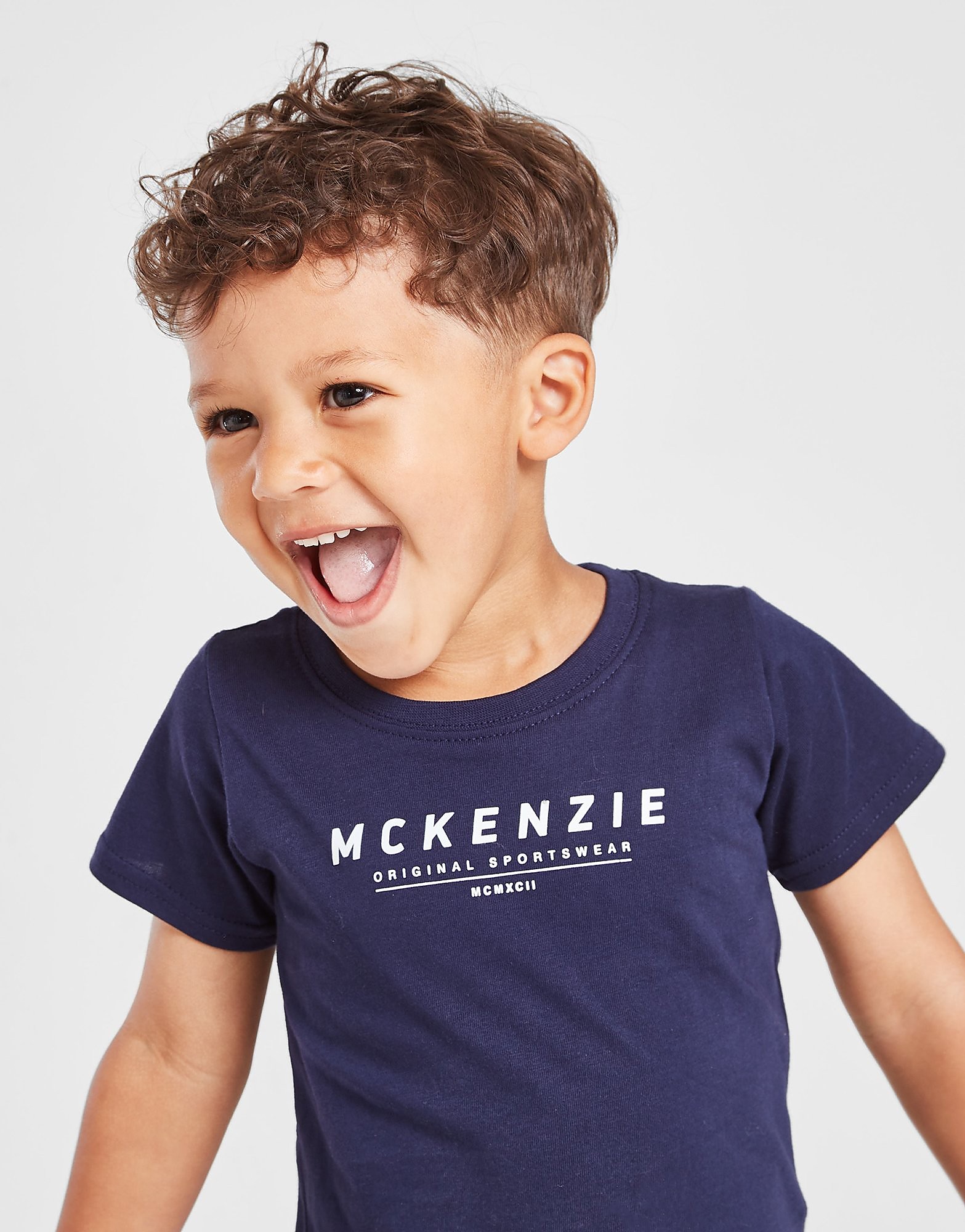 

McKenzie Micro Essential Large Logo T-Shirt Infant - Only at JD - Blue - Kids, Blue