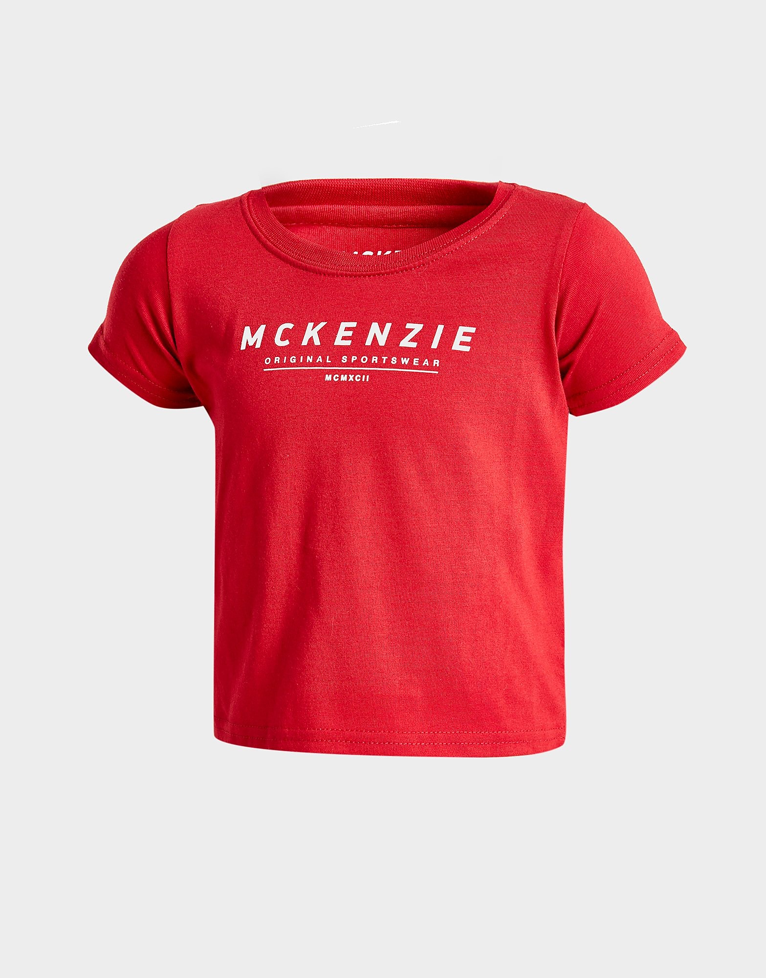 

McKenzie Micro Essential Large Logo T-Shirt Infant - Only at JD - Red - Kids, Red
