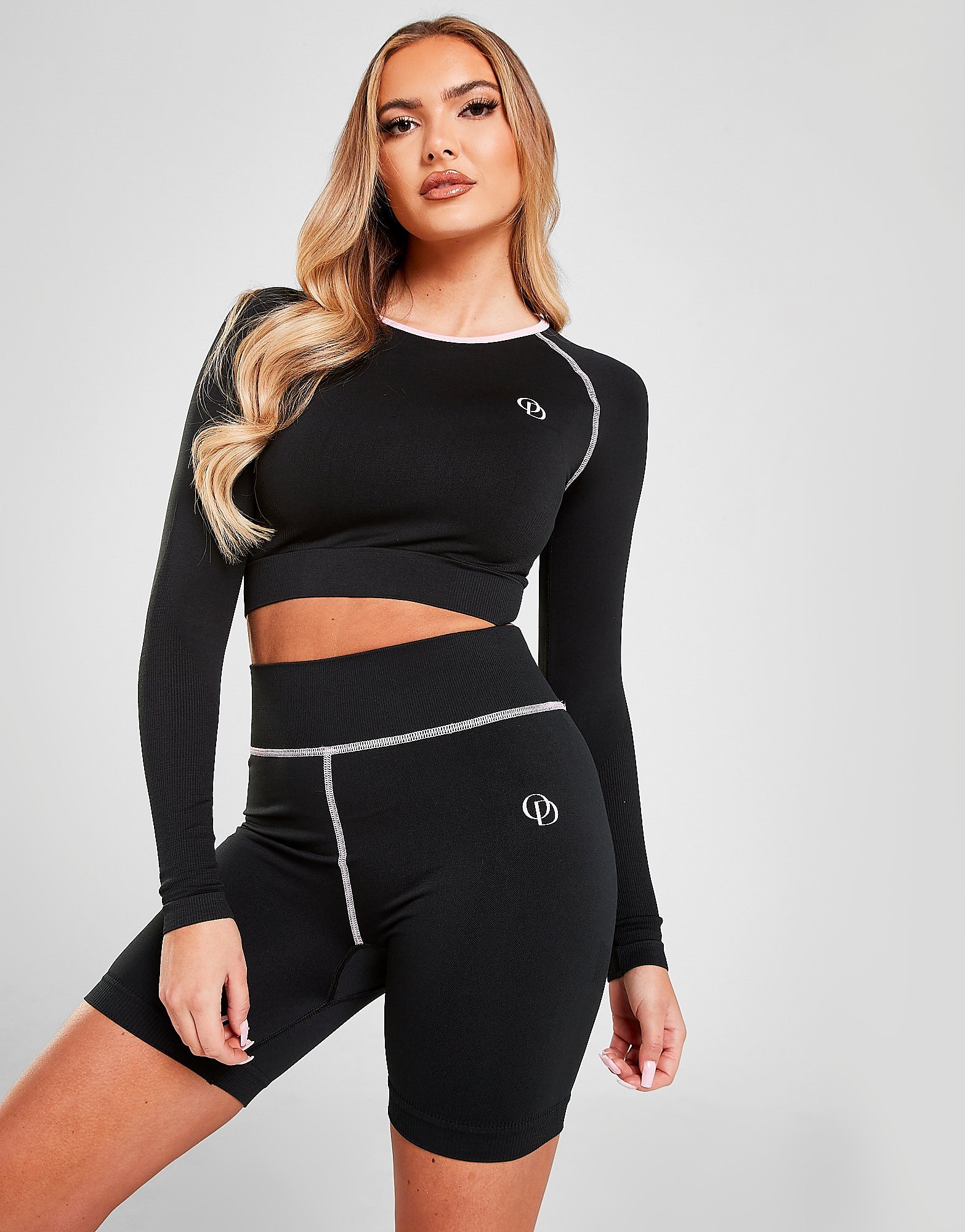 

ODolls Sport Figure Long Sleeve Top - Black - Womens, Black