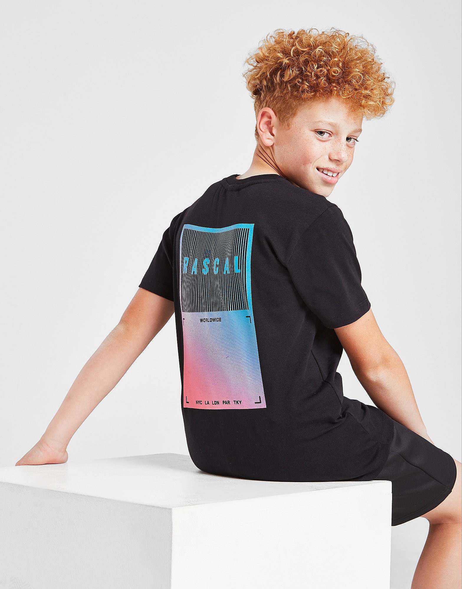 

Rascal Prism T-Shirt Junior - Only at JD - Black - Kids, Black