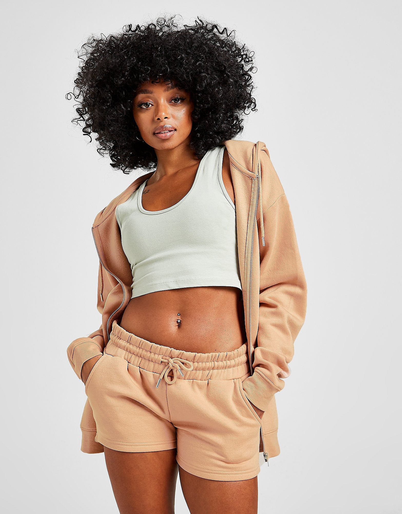 

Sustainable Essentials Essential Full Zip Hoodie - Orange - Womens, Orange