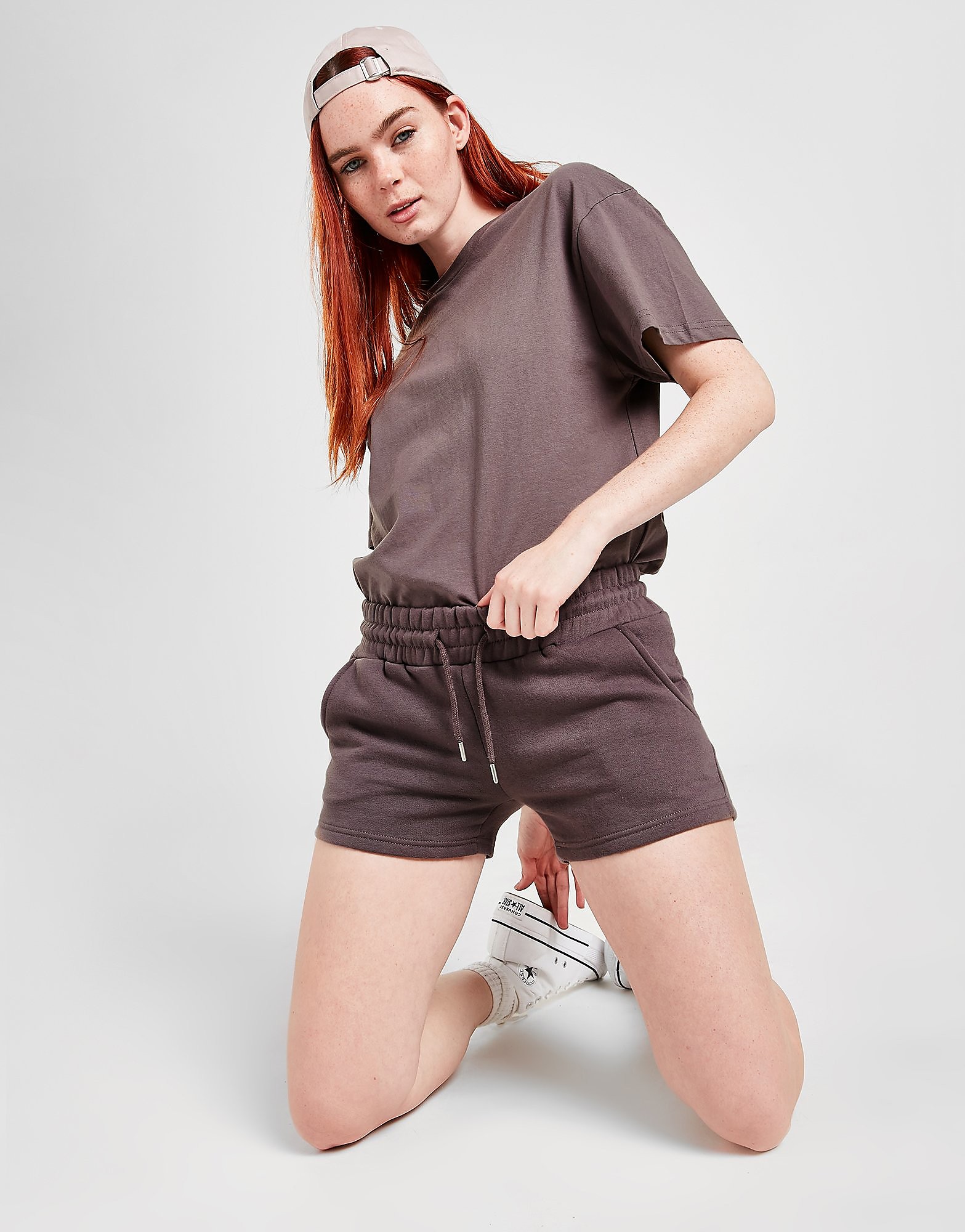

Sustainable Essentials Essential Shorts - Grey - Womens, Grey