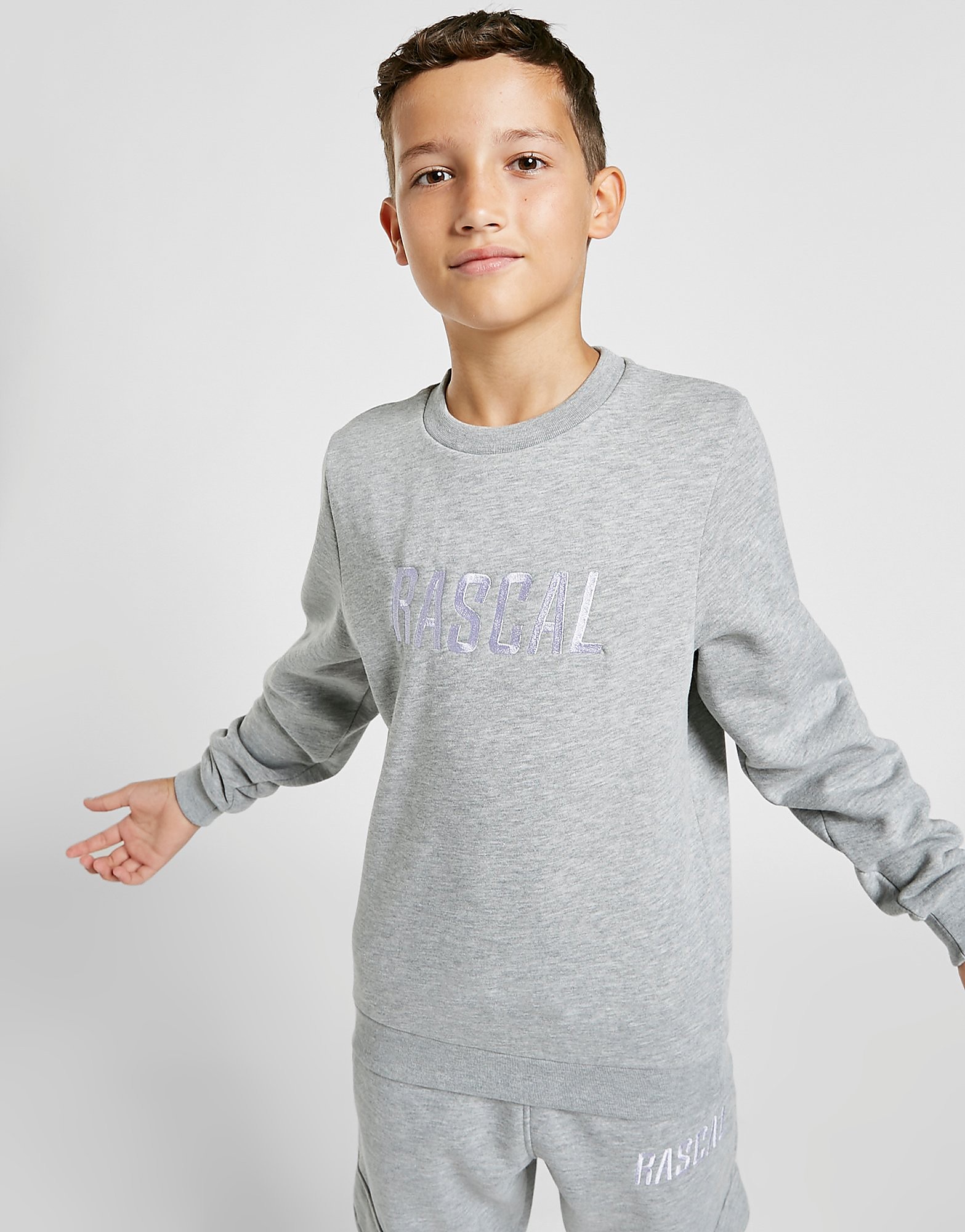 

Rascal Gamma Crew Neck Sweatshirt Junior - Grey - Kids, Grey