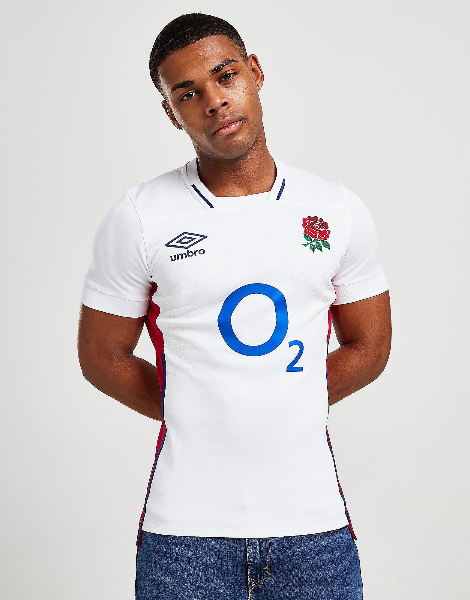 

Umbro England RFU 2021/22 Home Pro Shirt - White - Mens, White