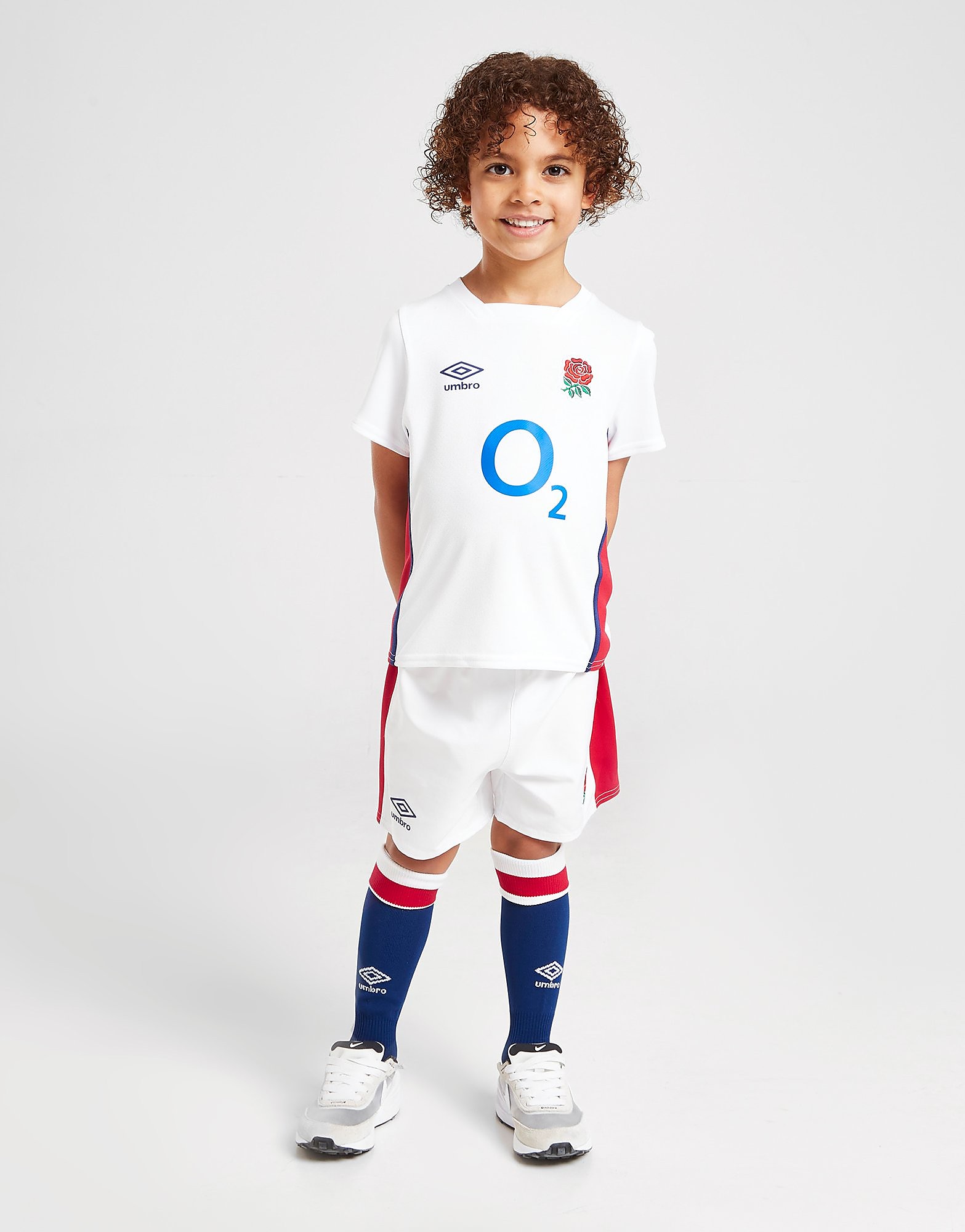 

Umbro England RFU 2021/22 Home Kit Children - White - Kids, White