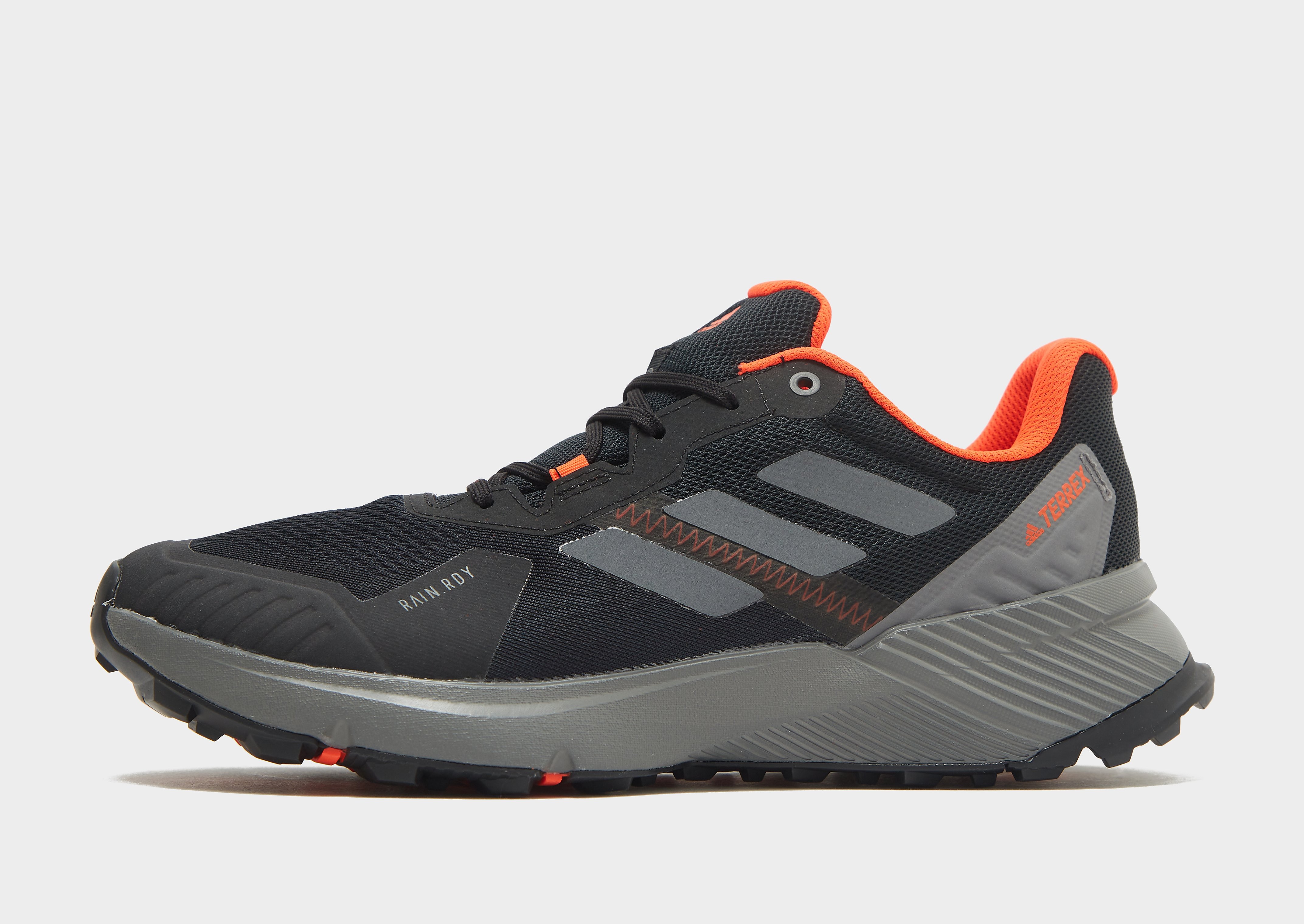 

adidas Terrex Soulstride - Core Black / Grey Six / Solar Red - Womens, Core Black / Grey Six / Solar Red