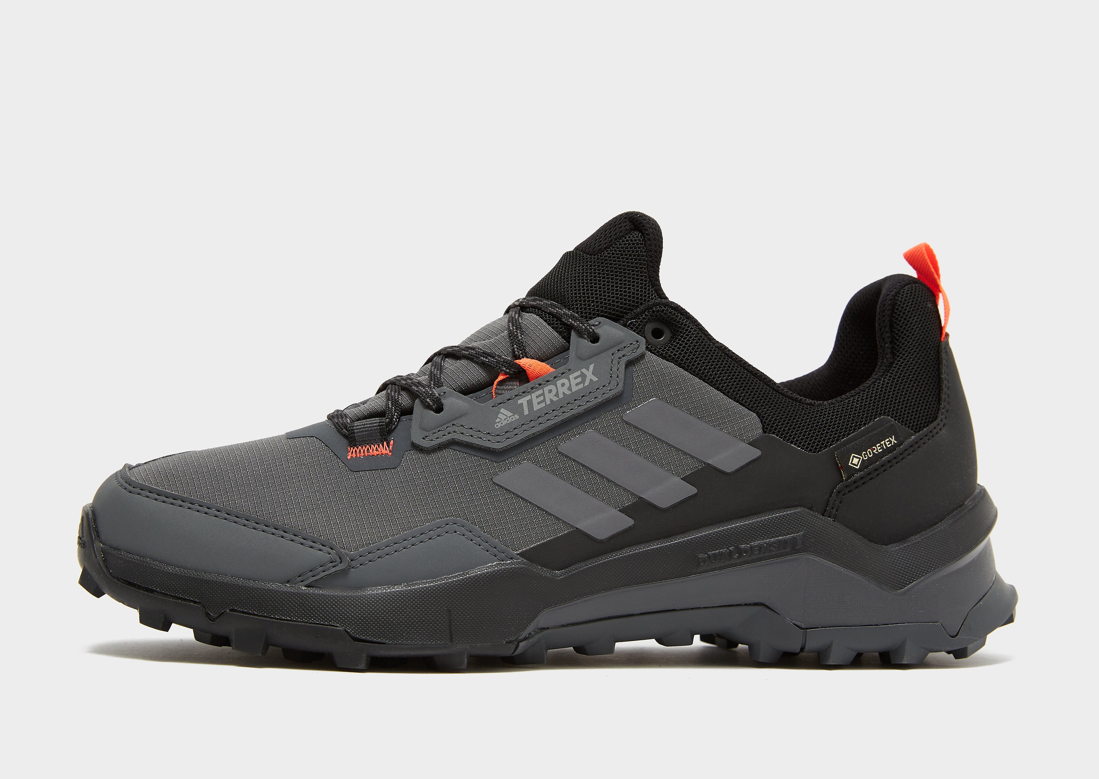 

adidas Terrex AX4 GORE-TEX - Grey Five / Grey Four / Solar Red - Womens, Grey Five / Grey Four / Solar Red