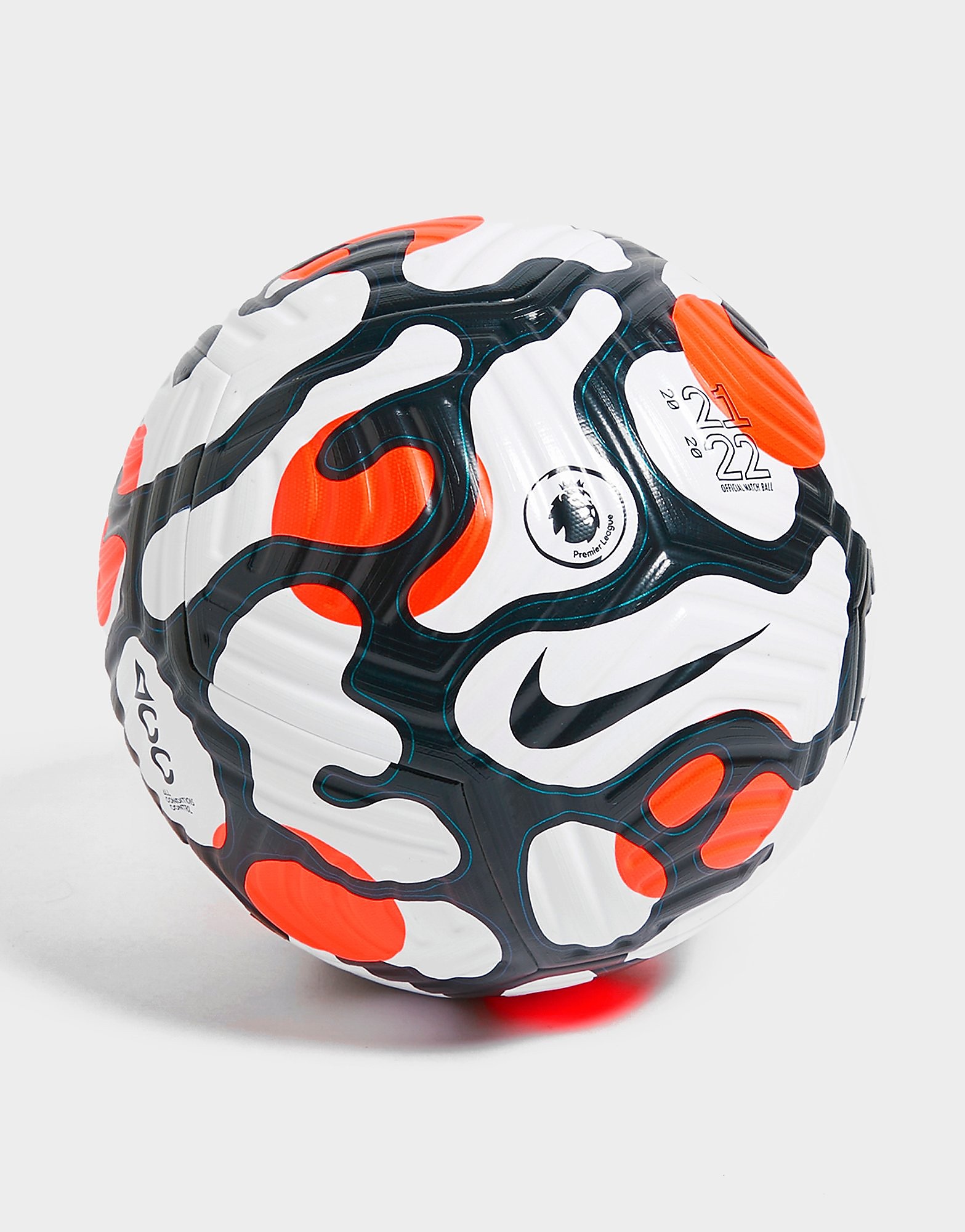 

Nike English Premier League 2021/22 Flight Football - White/Hyper Crimson/Black - Mens, White/Hyper Crimson/Black
