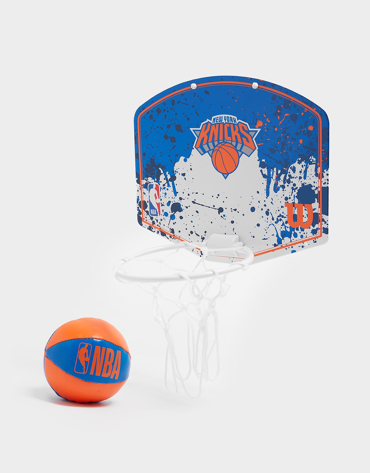 

Wilson NBA New York Knicks Mini Hoop Set - Blue/Orange - Mens, Blue/Orange