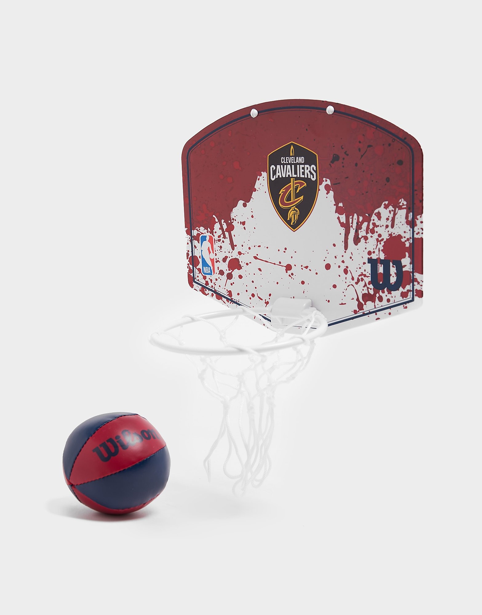 

Wilson NBA Cleveland Cavaliers Mini Hoop Set - Red/White - Mens, Red/White