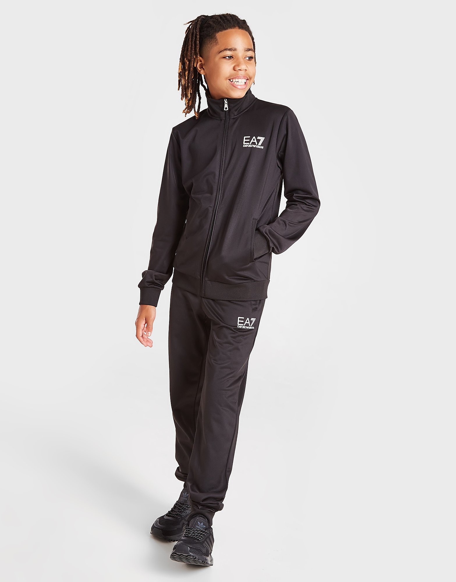 

Emporio Armani EA7 Core Poly Tracksuit Junior - Black - Kids, Black